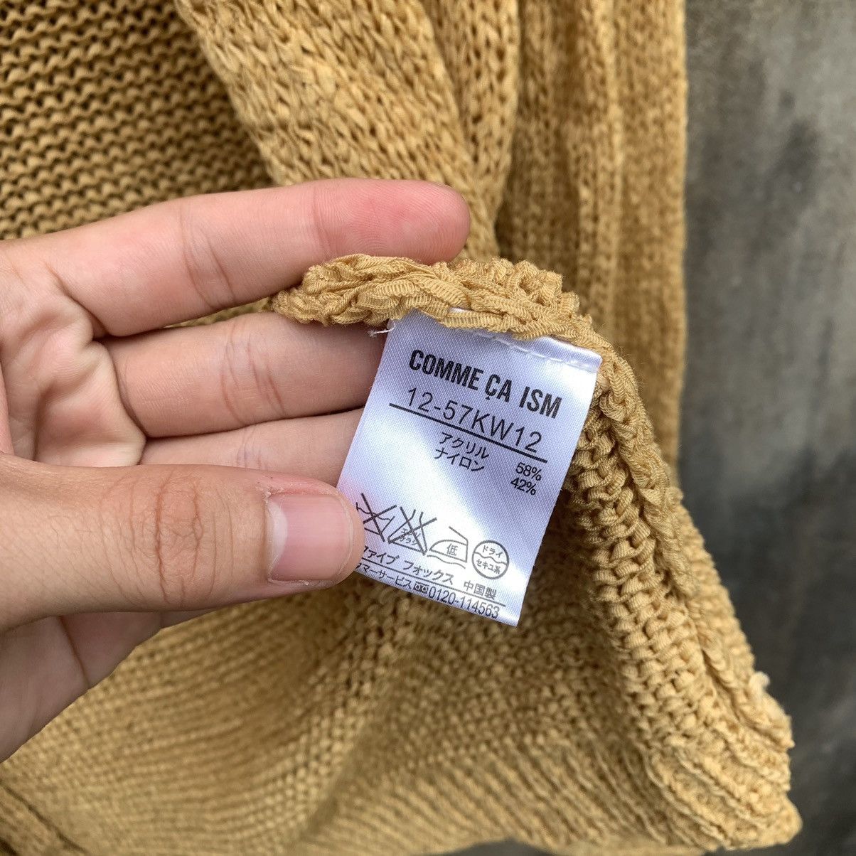 Comme Ca Ism JAPANESE KNITTED CARDIGAN COMME CA ISM ISSEY MIYAKE STYLE Size M / US 6-8 / IT 42-44 - 6 Thumbnail