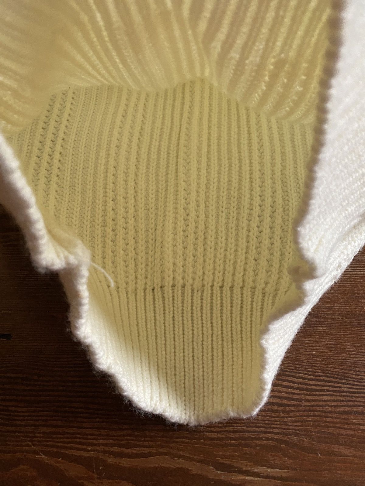 Vintage Vintage 80’s Barnaby White Knit Sweater Size US L / EU 52-54 / 3 - 5 Thumbnail