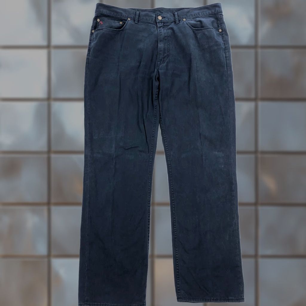 Polo Ralph Lauren Polo Ralph Lauren Pants Mens 40x32 Blue 650 Straight 5-Pocket Chino Size US L / EU 52-54 / 3 - 1 Thumbnail