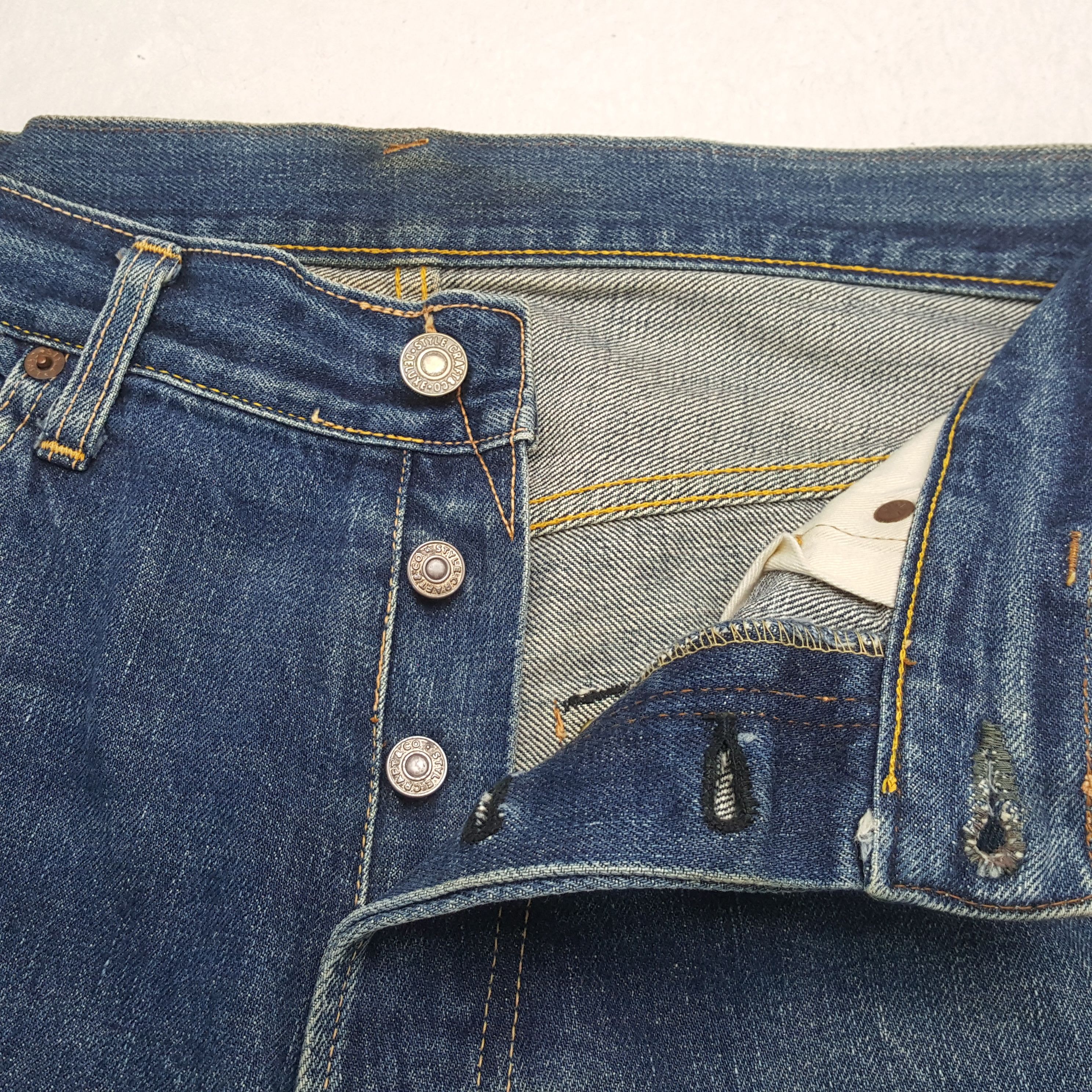 Evisu Evis Japanese Brand Streetwear Custom Daicock Jeans RR18 Size US 32 / EU 48 - 13 Thumbnail