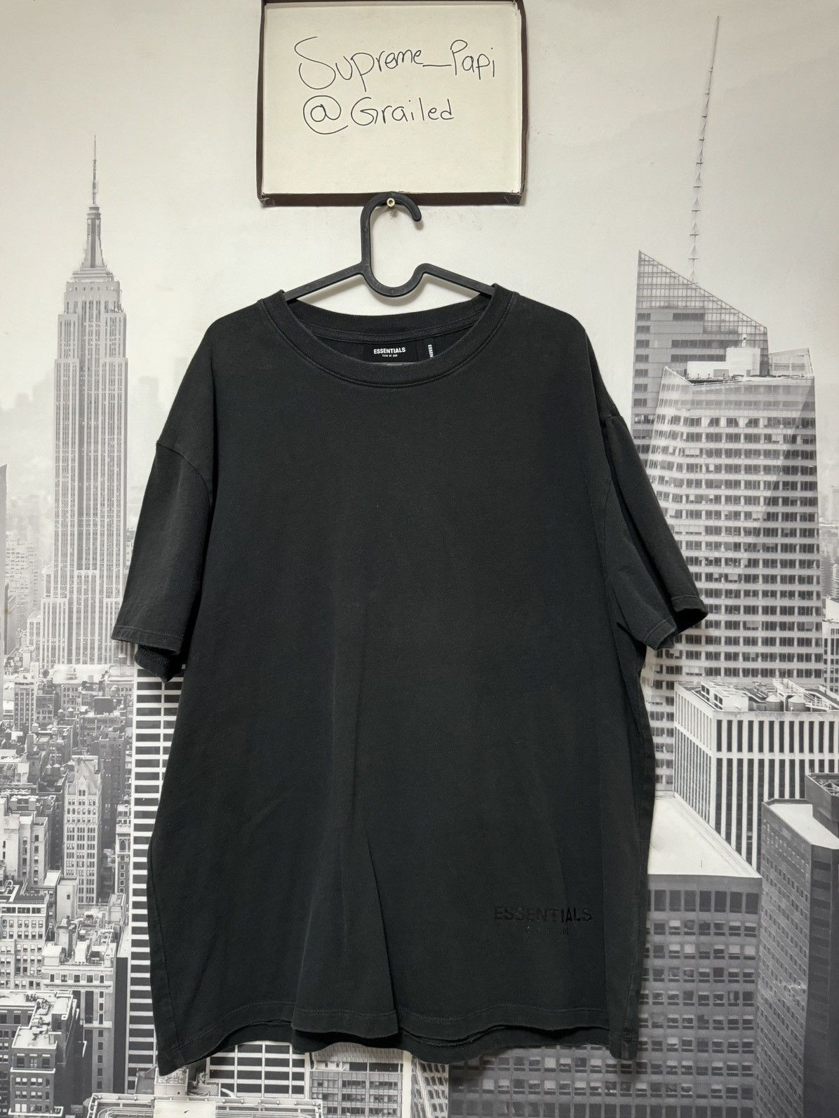 Fear of God Fear of God Essentials Los Angeles 3M Tee SZ Small Black🔥 Size US S / EU 44-46 / 1 - 4 Thumbnail