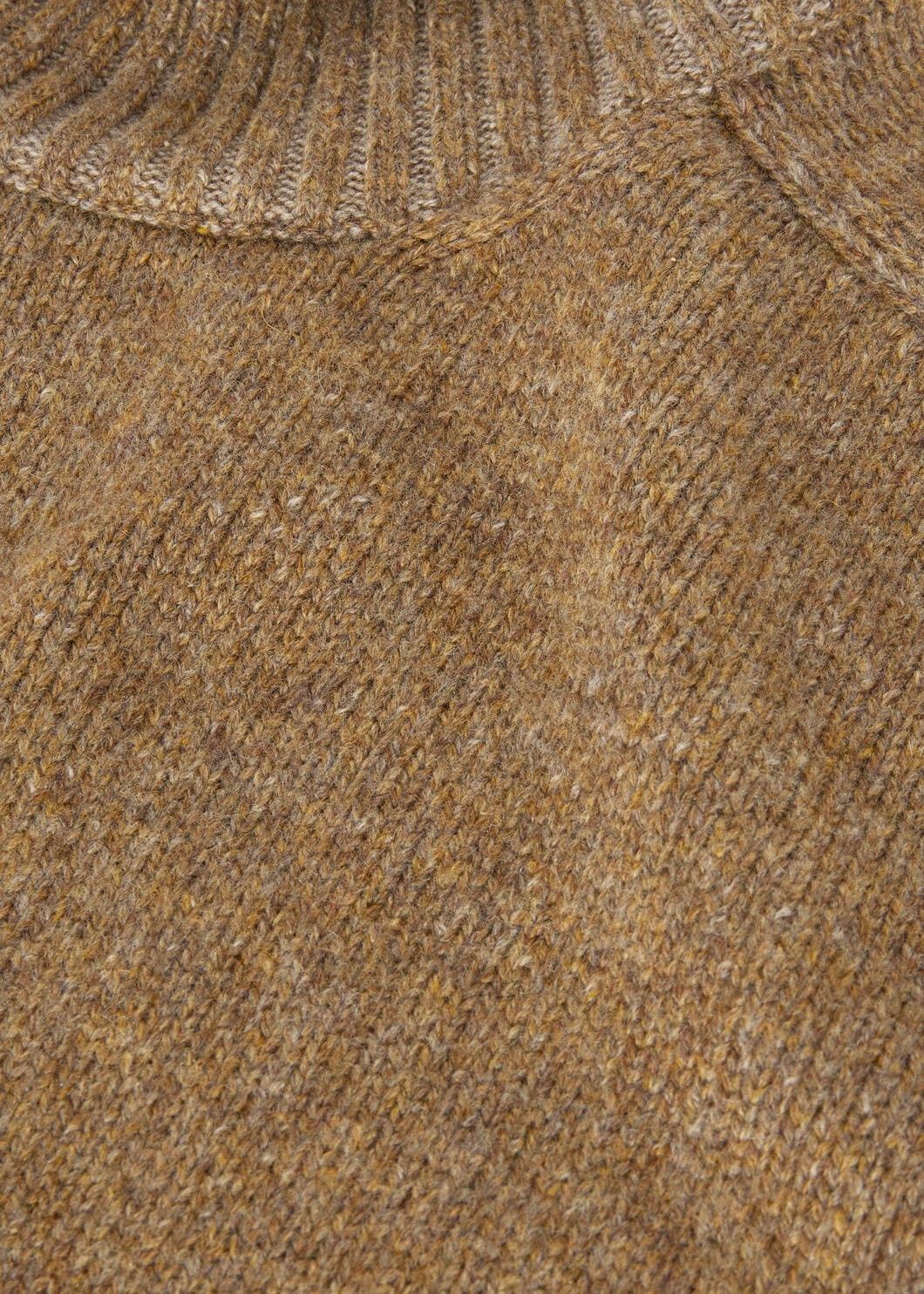 Loro Piana o1w1db10725 FAO2919 Pastore Turtleneck Sweater in Brown Size US L / EU 52-54 / 3 - 6 Thumbnail