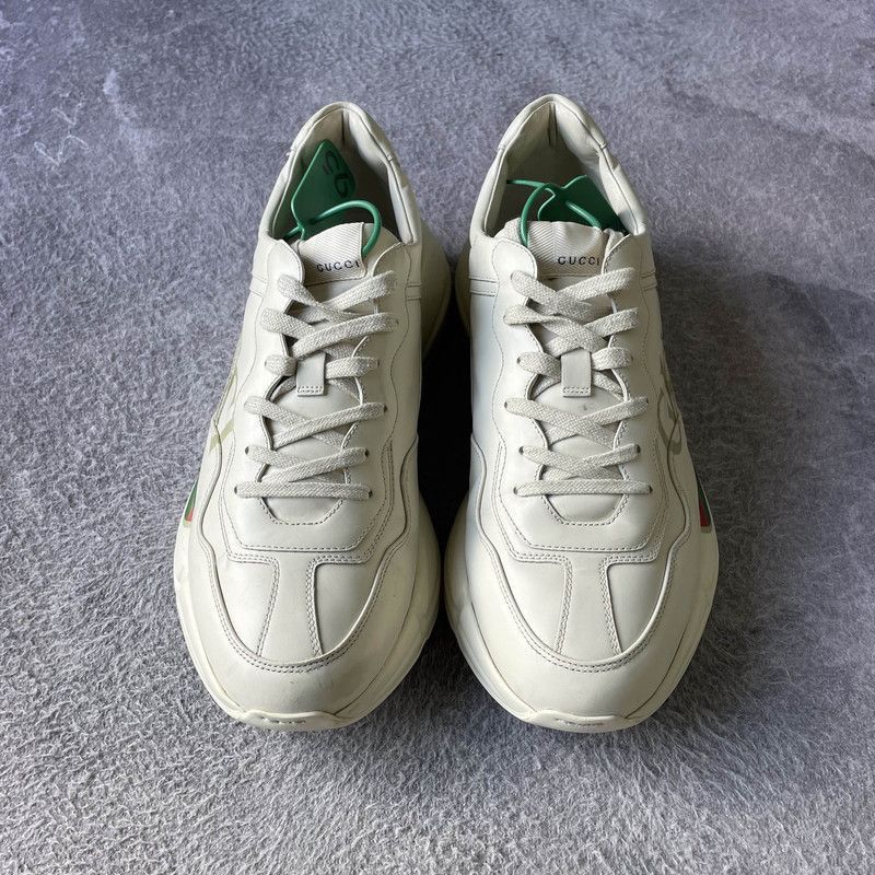 Gucci Gucci Rhyton Logo Low-Top Dad Sneakers - Size US 10.5 / EU 43-44 - 2 Thumbnail