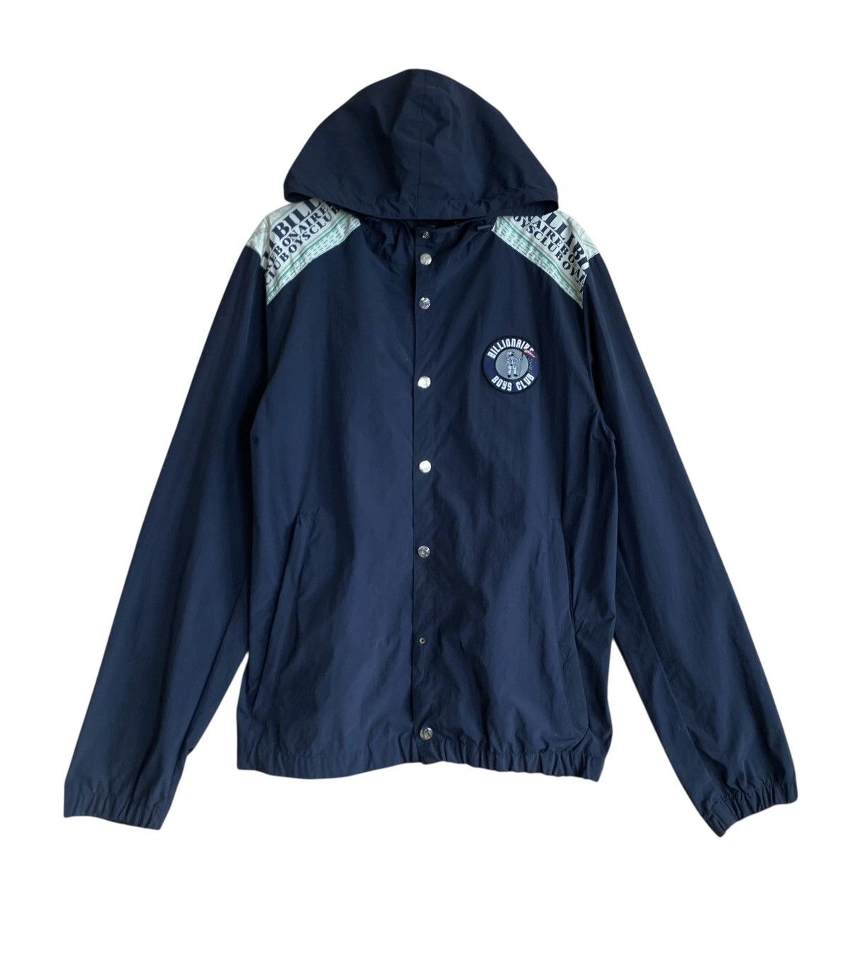 Billionaire Boys Club Rare Vintage Billionaire Boys Club Snap Button Hoodie 2000s Size US M / EU 48-50 / 2 - 1 Thumbnail