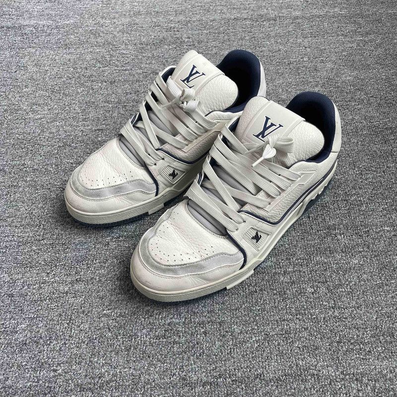 Louis Vuitton Louis Vuitton Trainer Low-Top Sneakers for Men 0079 Size US 7.5 / EU 40-41 - 1 Thumbnail