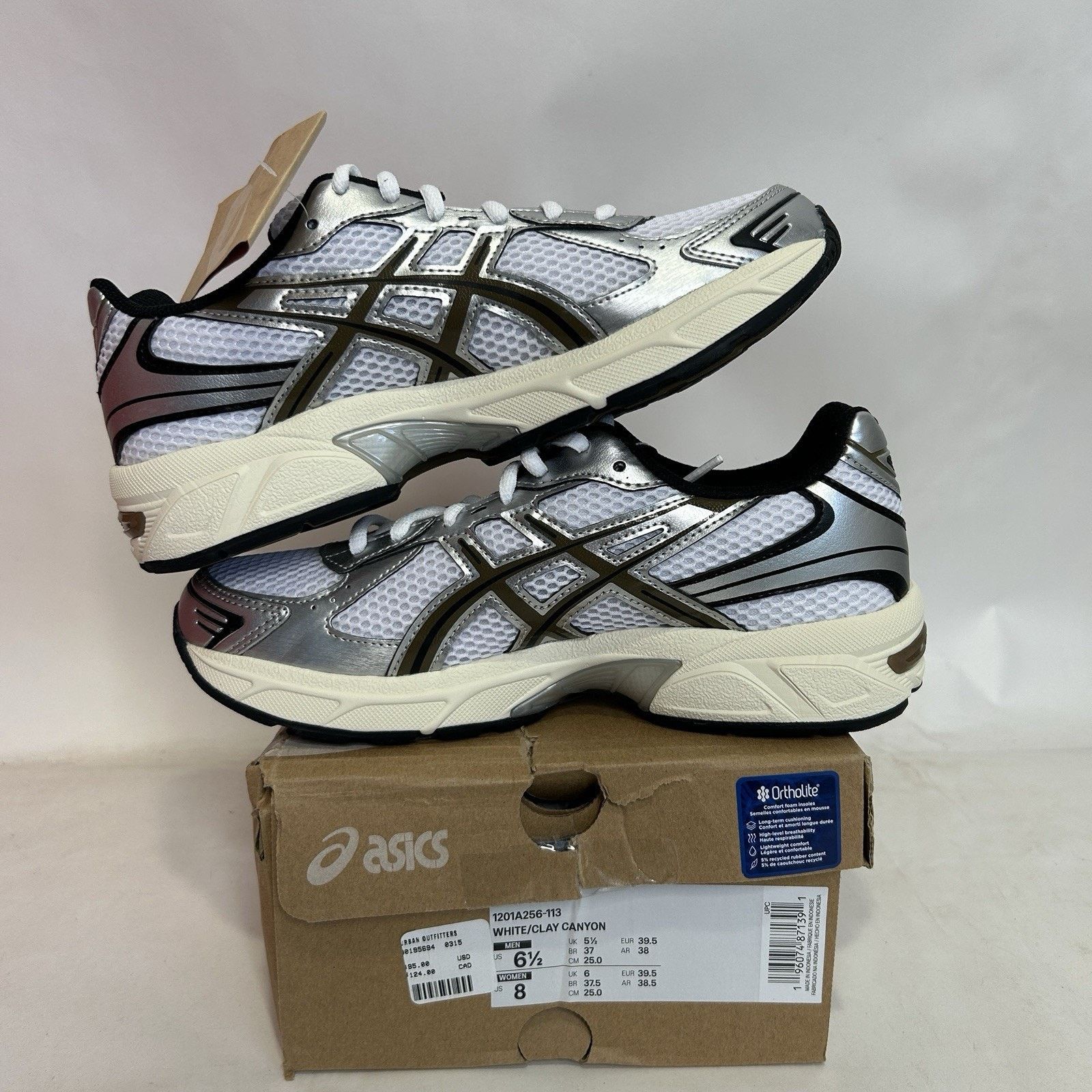 Asics ASICS Gel-1130 “White Clay Canyon” Size US 8 / IT 38 - 3 Thumbnail
