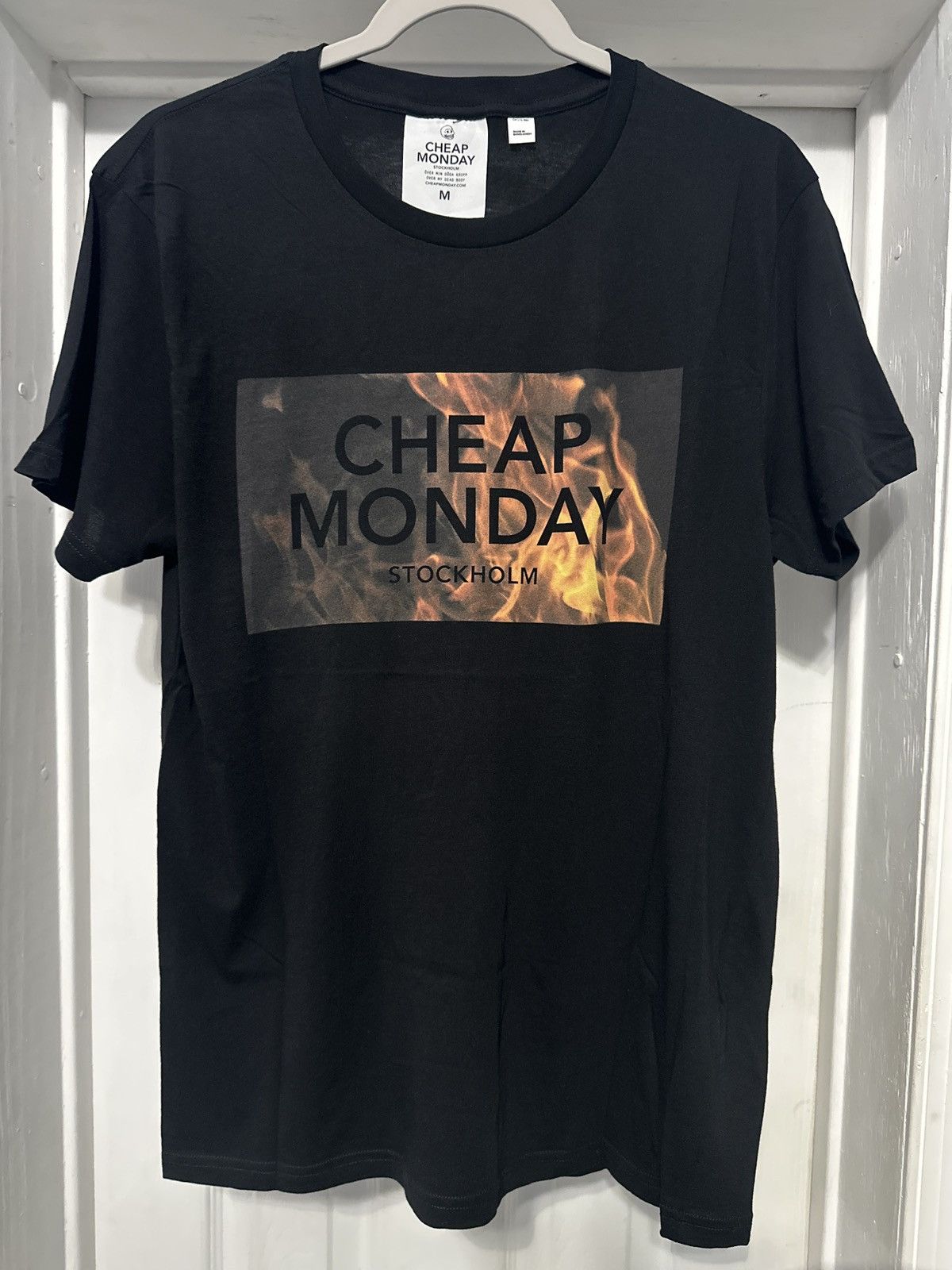 Cheap Monday Cheap Monday Standard Flame Logo T-Shirt Size US M / EU 48-50 / 2 - 1 Thumbnail