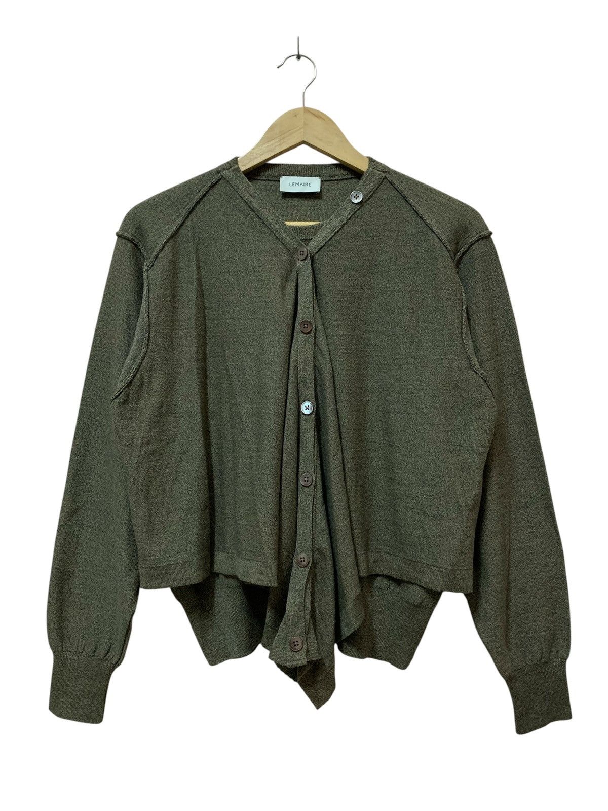 Lemaire Lemaire - Double Layer - Cardigan Size S / US 4 / IT 40 - 4 Thumbnail