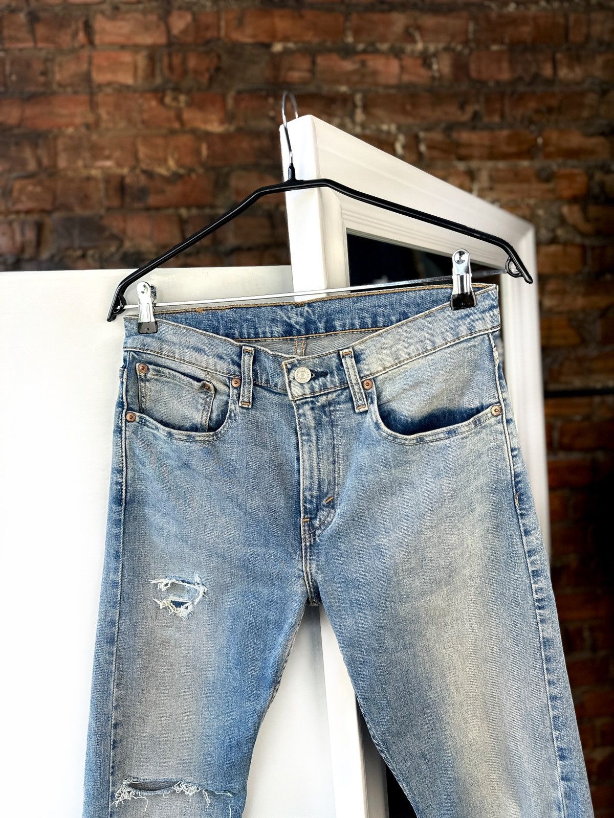 Levi's × Levi's Vintage Clothing Men’s Jeans Levi’s 512 Lo-Ball Blue Size: 31/32 Size US 31 - 5 Thumbnail