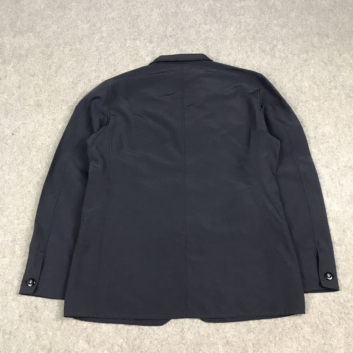 Baracuta 2000s BARACUTA NAVY BUTTON CLASSIC BLAZER JACKET Size US M / EU 48-50 / 2 - 6 Thumbnail