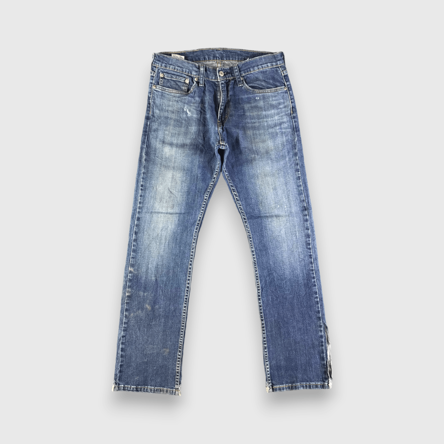 Levi's Vintage Blue Wash Levis 514 Jeans-J4508 Size US 31 - 1 Thumbnail