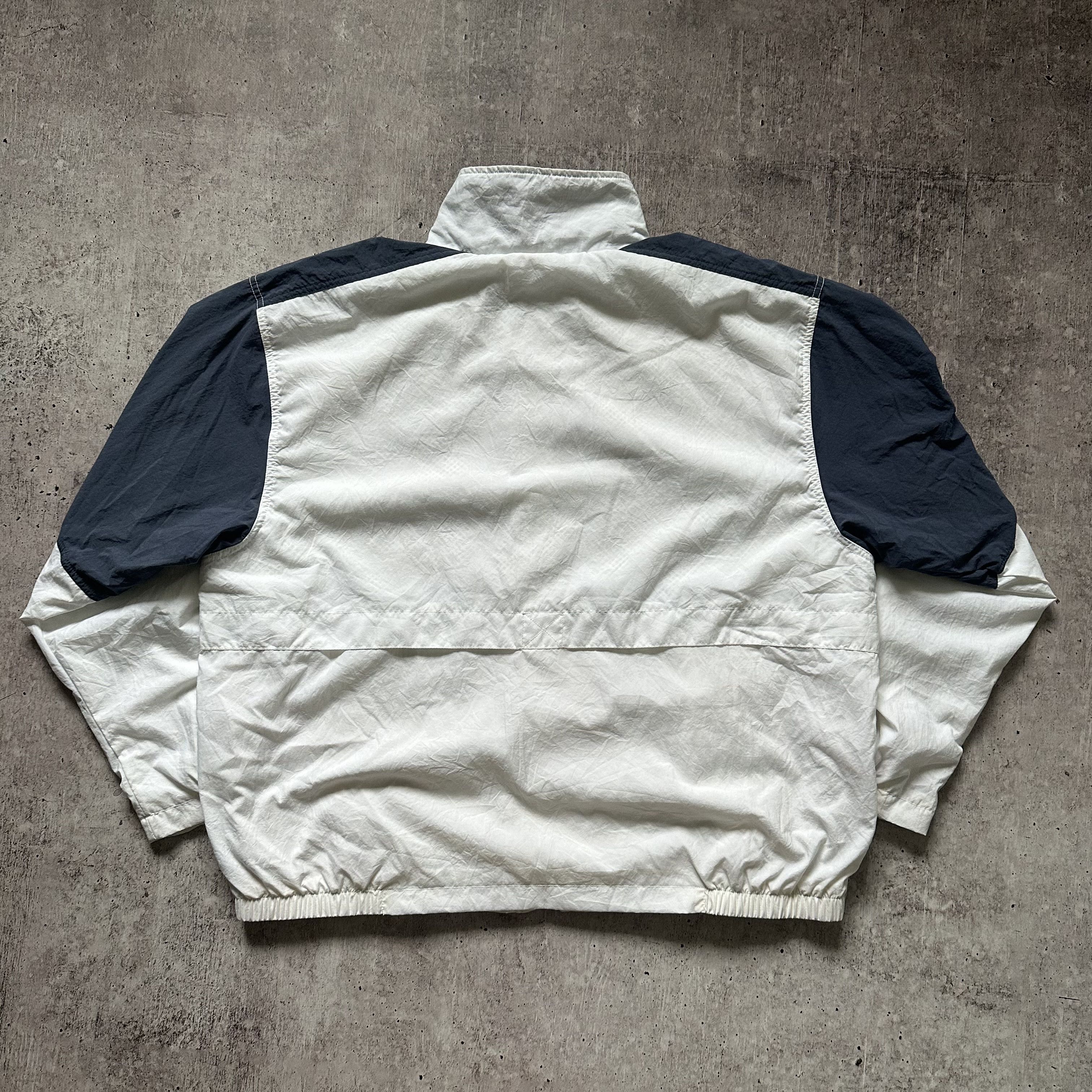 Nike Nike Court 90s Vintage Nylon Light Track Swoosh Logo Jacket Size US XL / EU 56 / 4 - 4 Thumbnail