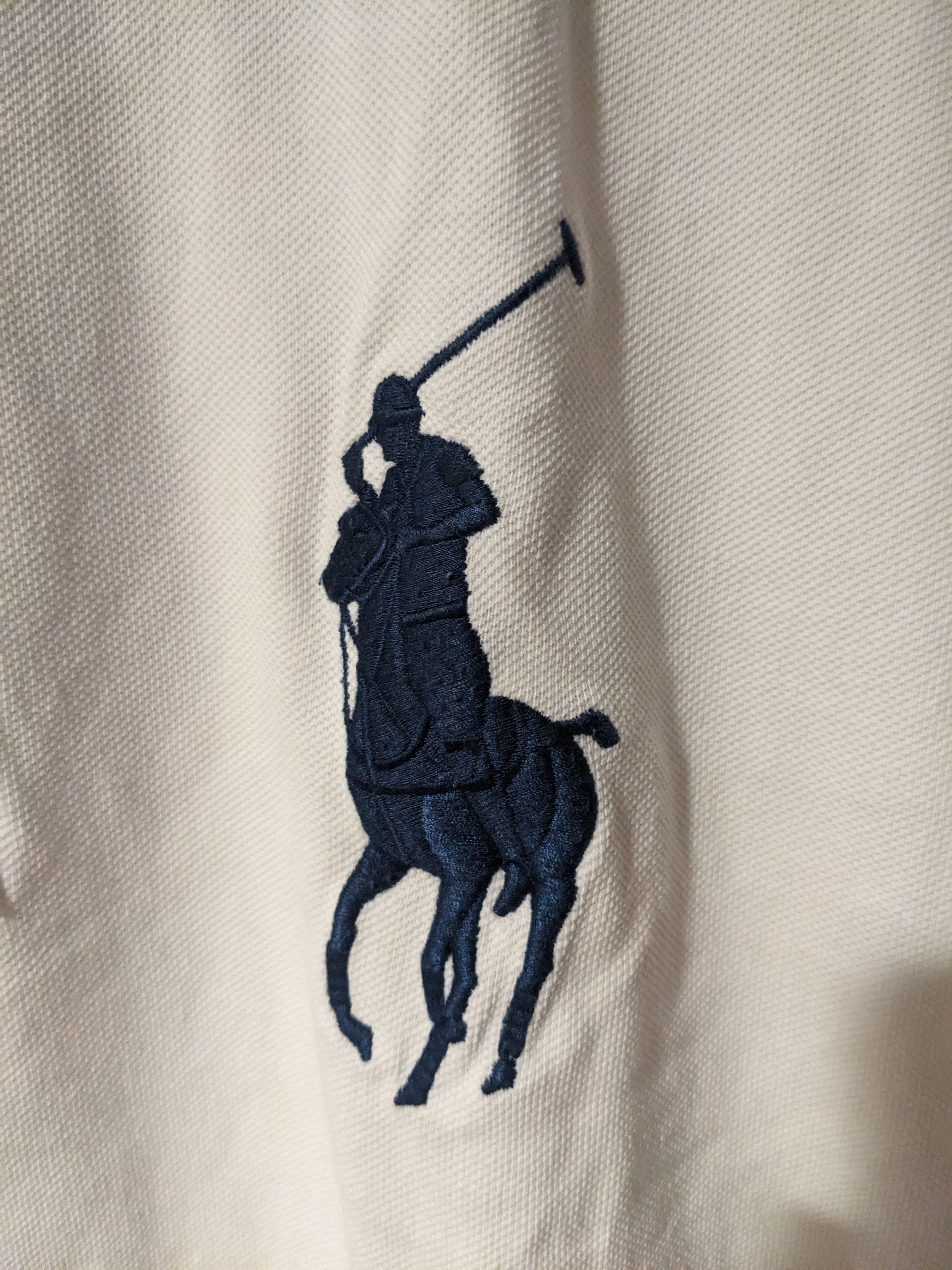 Polo Ralph Lauren × Vintage Vintage Y2K Polo Ralph Lauren Rugby White X-Large Polo Size US XL / EU 56 / 4 - 3 Thumbnail