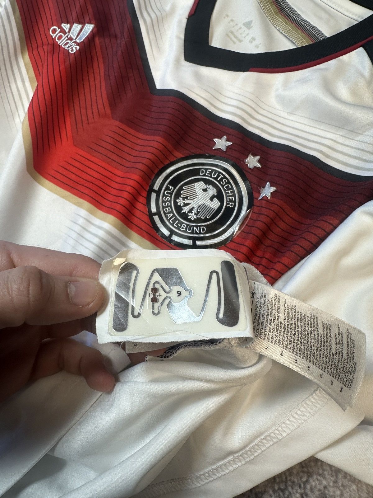 Adidas × Vintage Vintage Adidas Germany 13/14 Soccer Jersey Blokecore Rare L Size US L / EU 52-54 / 3 - 5 Thumbnail