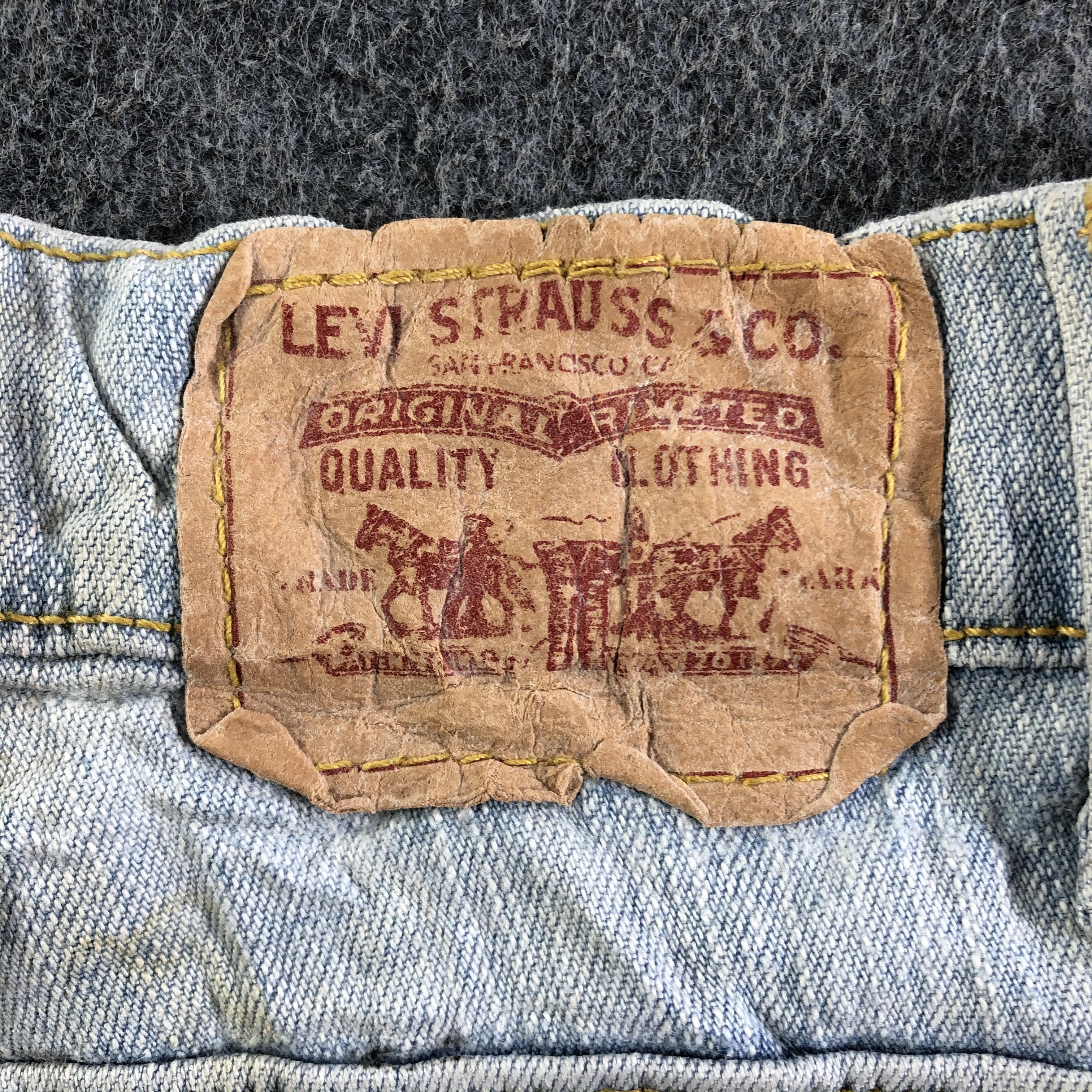 Levi's Vintage Light Wash Levis 550 Jeans-J3400 Size 32" / US 10 / IT 46 - 5 Thumbnail