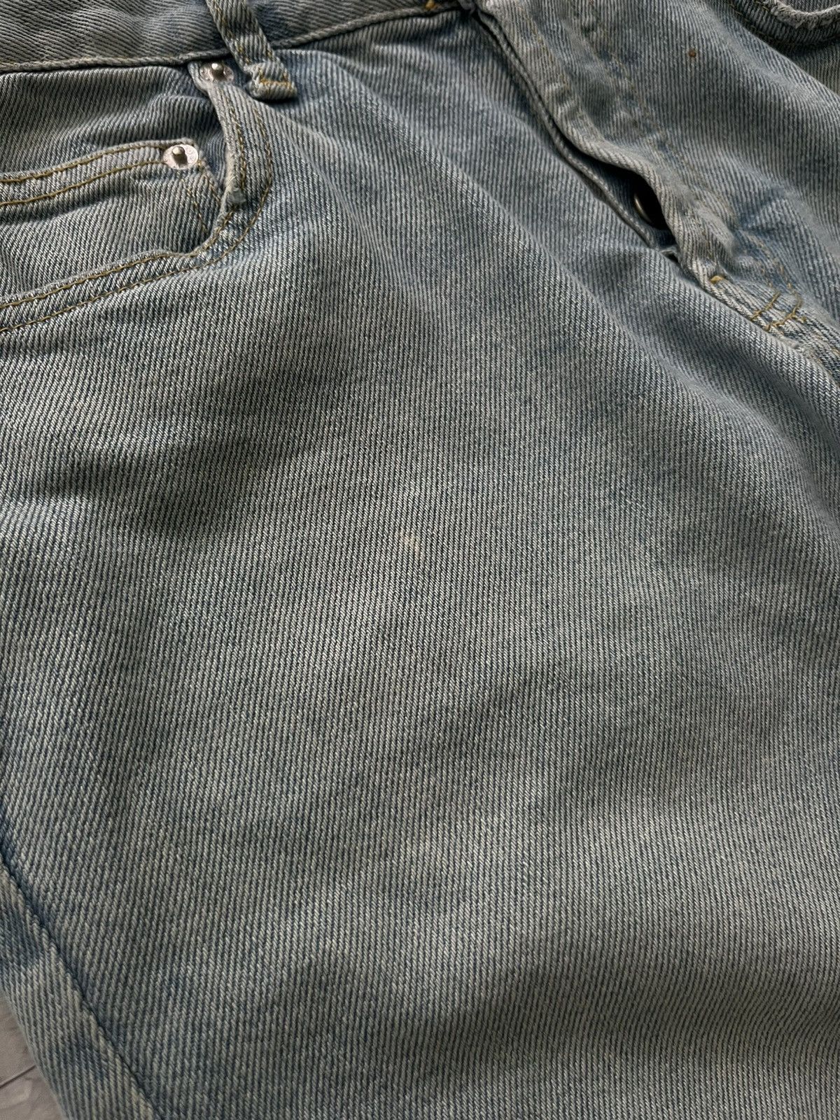 Sandro Sandro Etroit Streetwear Blue Denim Jeans Men’s Size US 31 - 6 Thumbnail