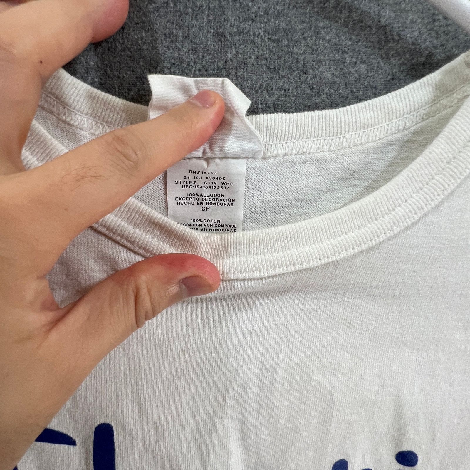 Champion Champion Shirt Adult Small White Casual T Shirt Mens Size US S / EU 44-46 / 1 - 4 Thumbnail