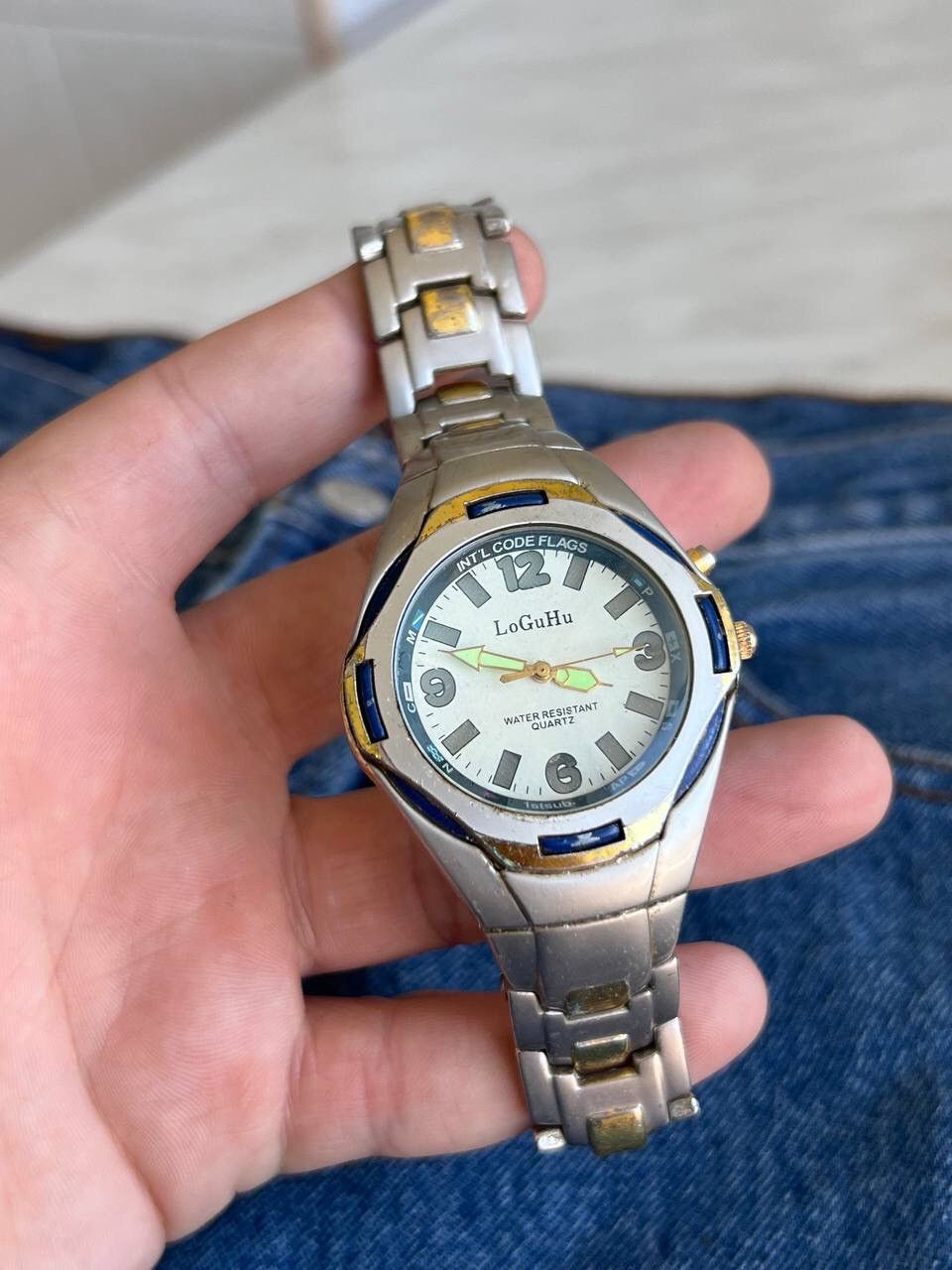 Designer × Japanese Brand 2000s LoGuHu Futuristic Vintage Big Watch Japanese style Size ONE SIZE - 6 Thumbnail