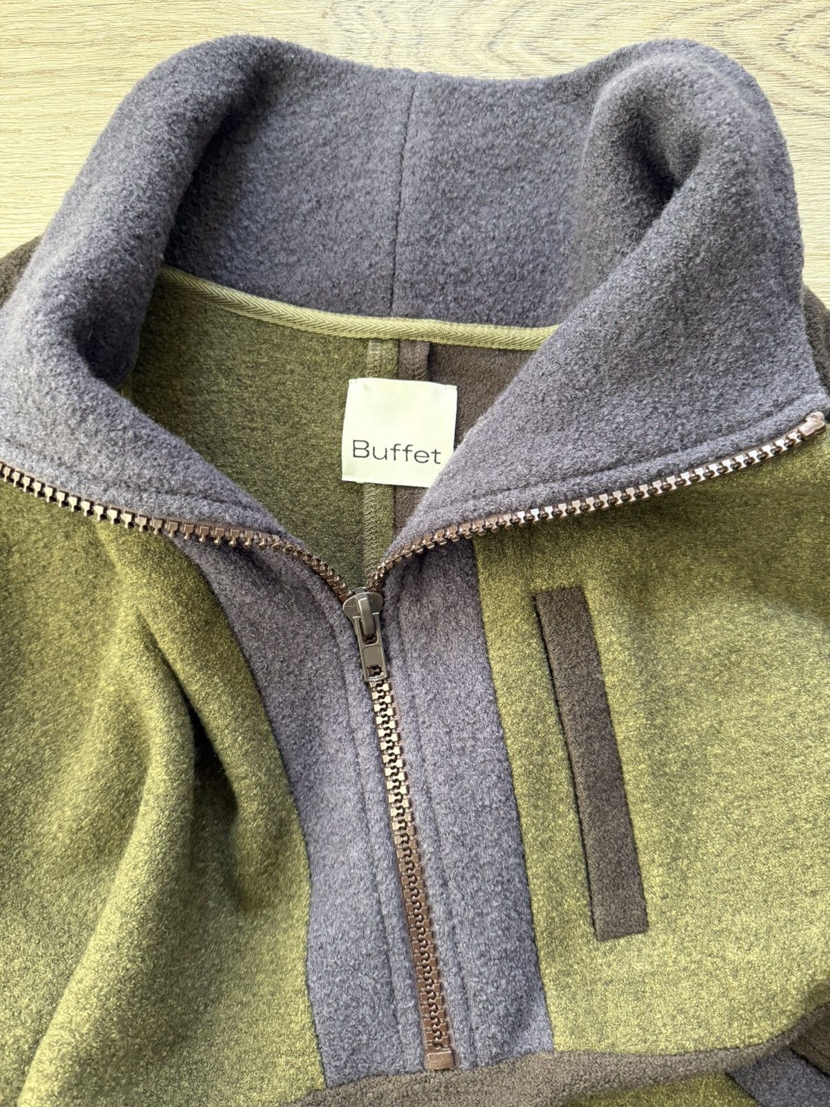 Other BUFFET. fleece half zip Size US L / EU 52-54 / 3 - 2 Thumbnail