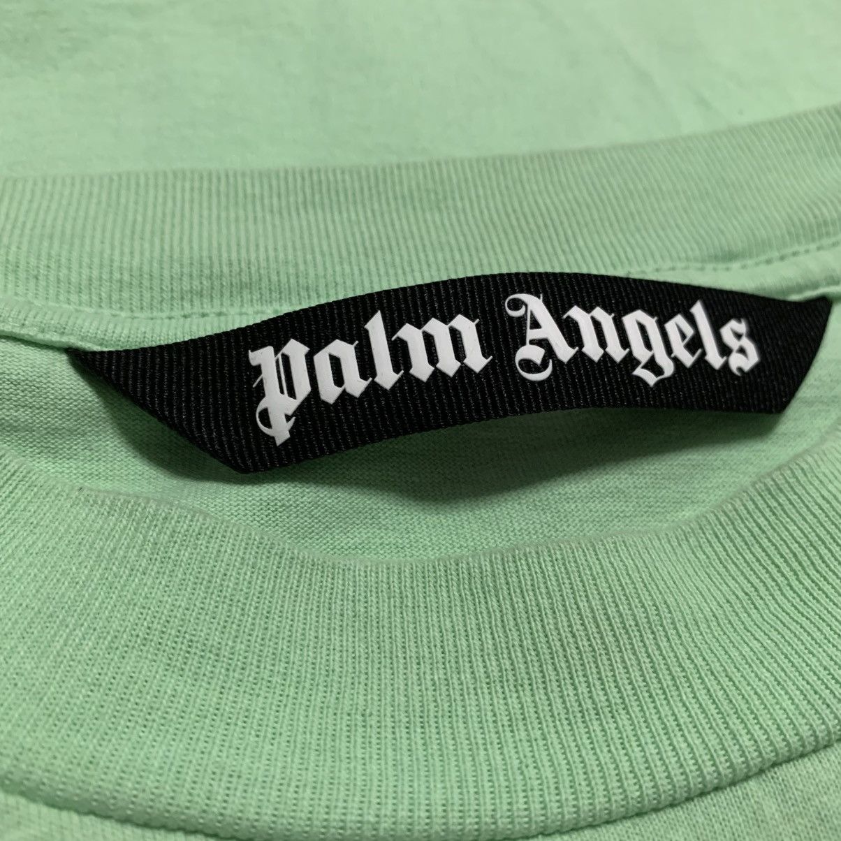 Palm Angels Palm Angels Large Tee Sketchy Douby Classic Mint Green Size US L / EU 52-54 / 3 - 5 Thumbnail