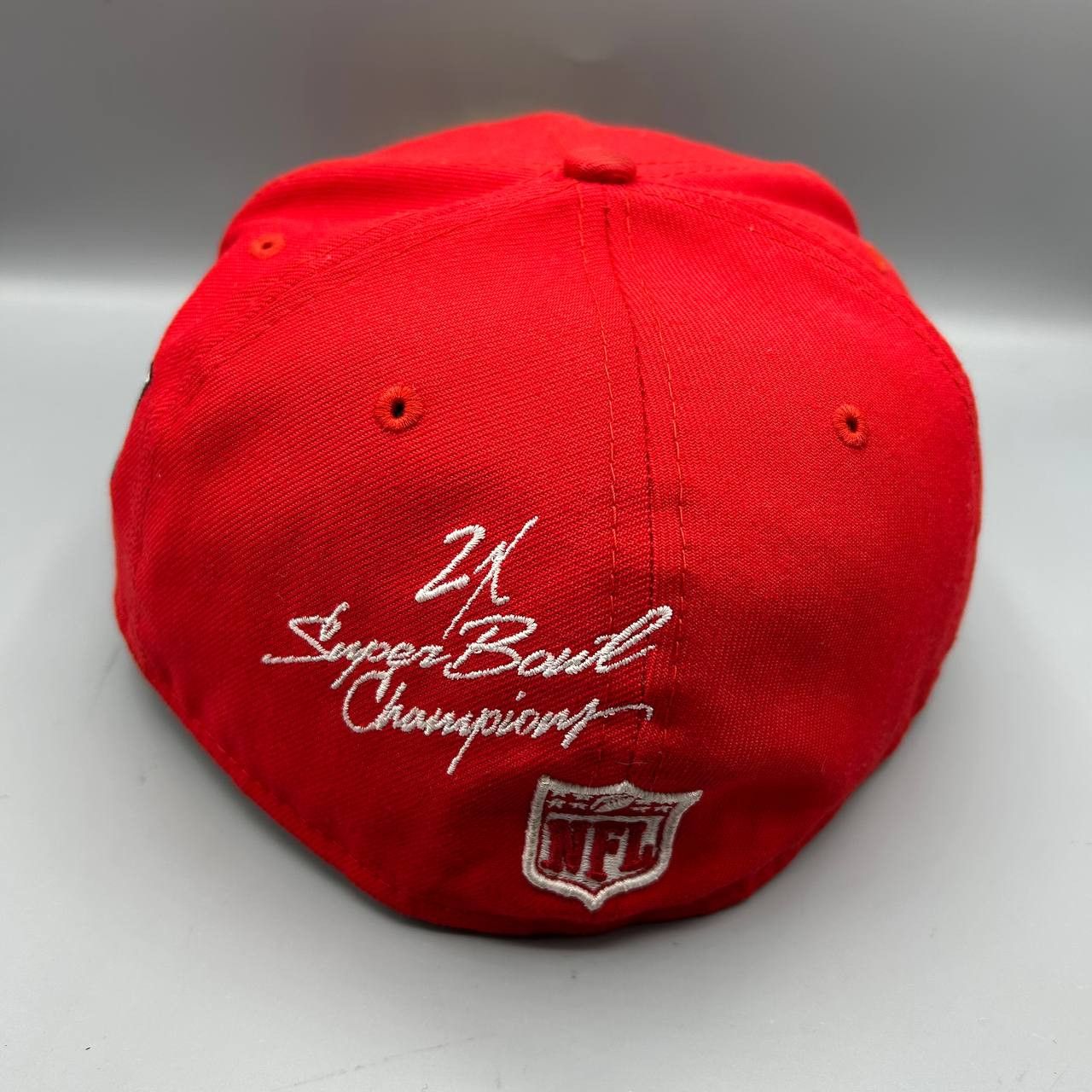 New Era Kansas City Chiefs Hat Men 7 7/8 Super Bowl NFL Fitted Cap Size ONE SIZE - 9 Thumbnail