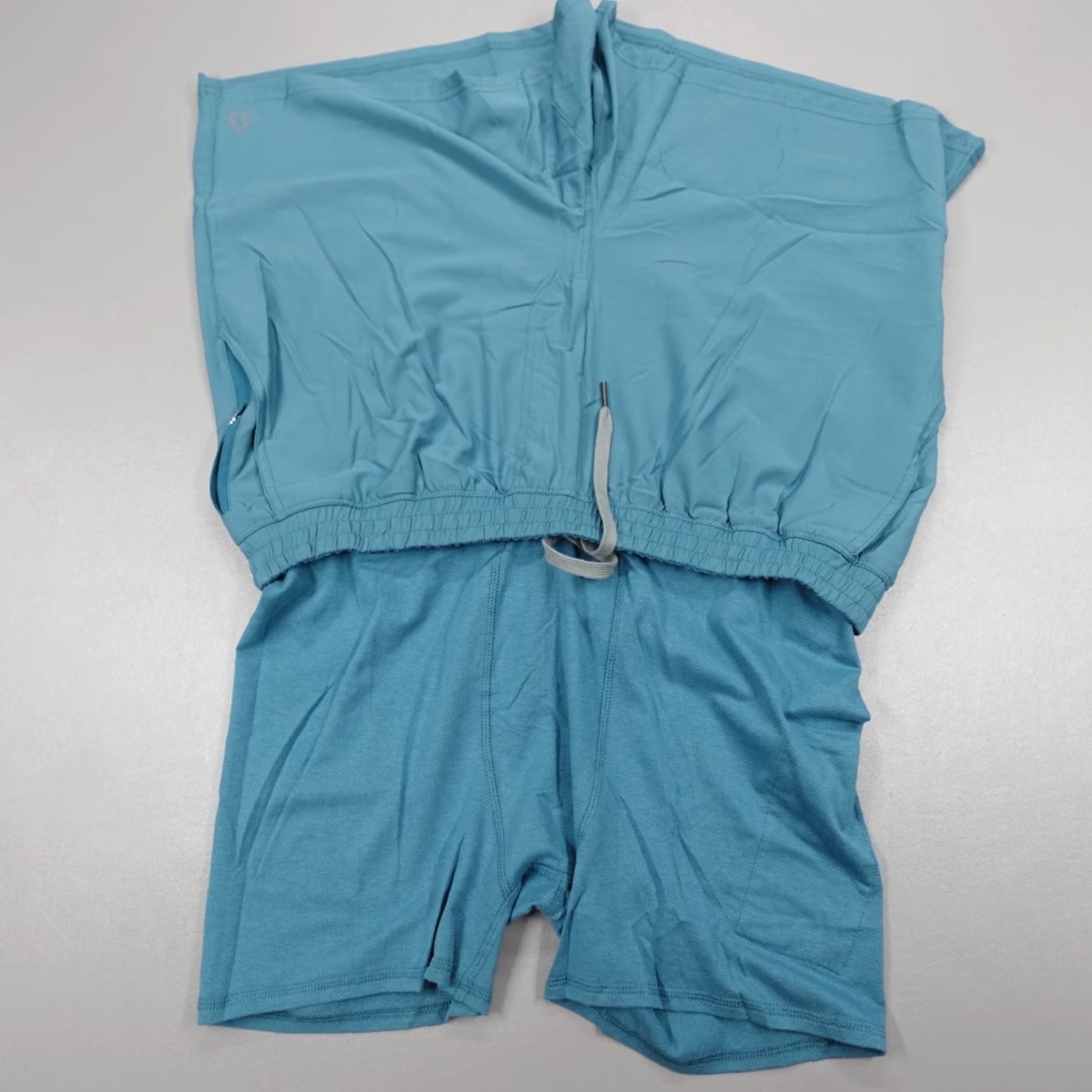 Vintage tasc Performance Recess 5" Run Shorts Lined Blue Ridge TM641-467 Men's Size XL Blue Athletic Pockets Moisture Wicking Lightweight Easy Care Size US 35 - 6 Thumbnail