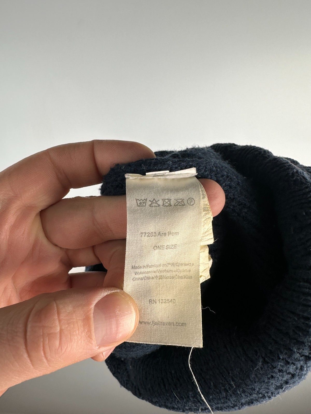 Fjallraven Fjallraven Pom Hat Blue White One Size Size ONE SIZE - 6 Thumbnail