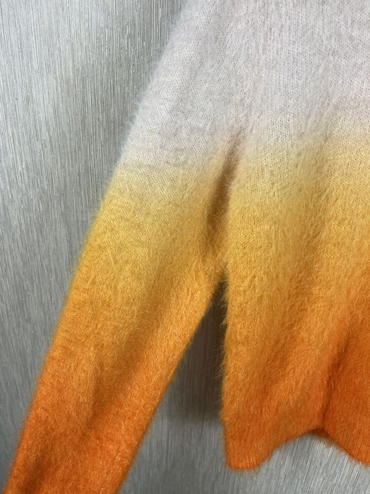 Carven Carven fuzzy hairy ombre two colors knit sweater turtleneck Size M / US 6-8 / IT 42-44 - 10 Thumbnail