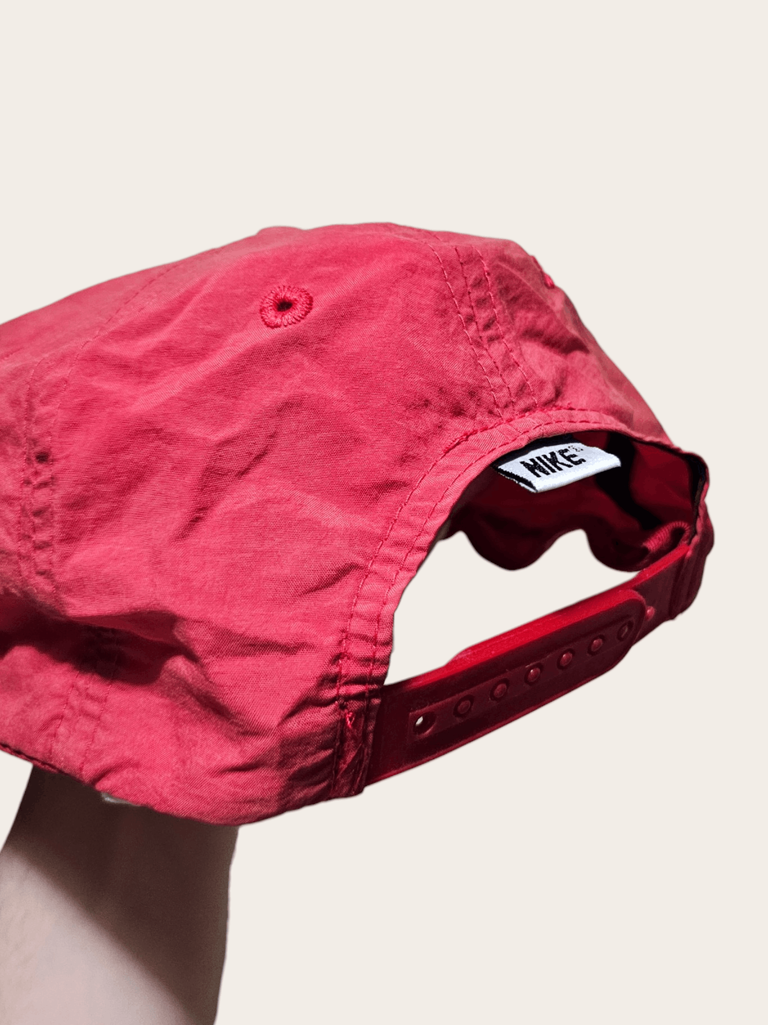 Nike Nike Logo 90's Nylon Hat Size ONE SIZE - 4 Thumbnail