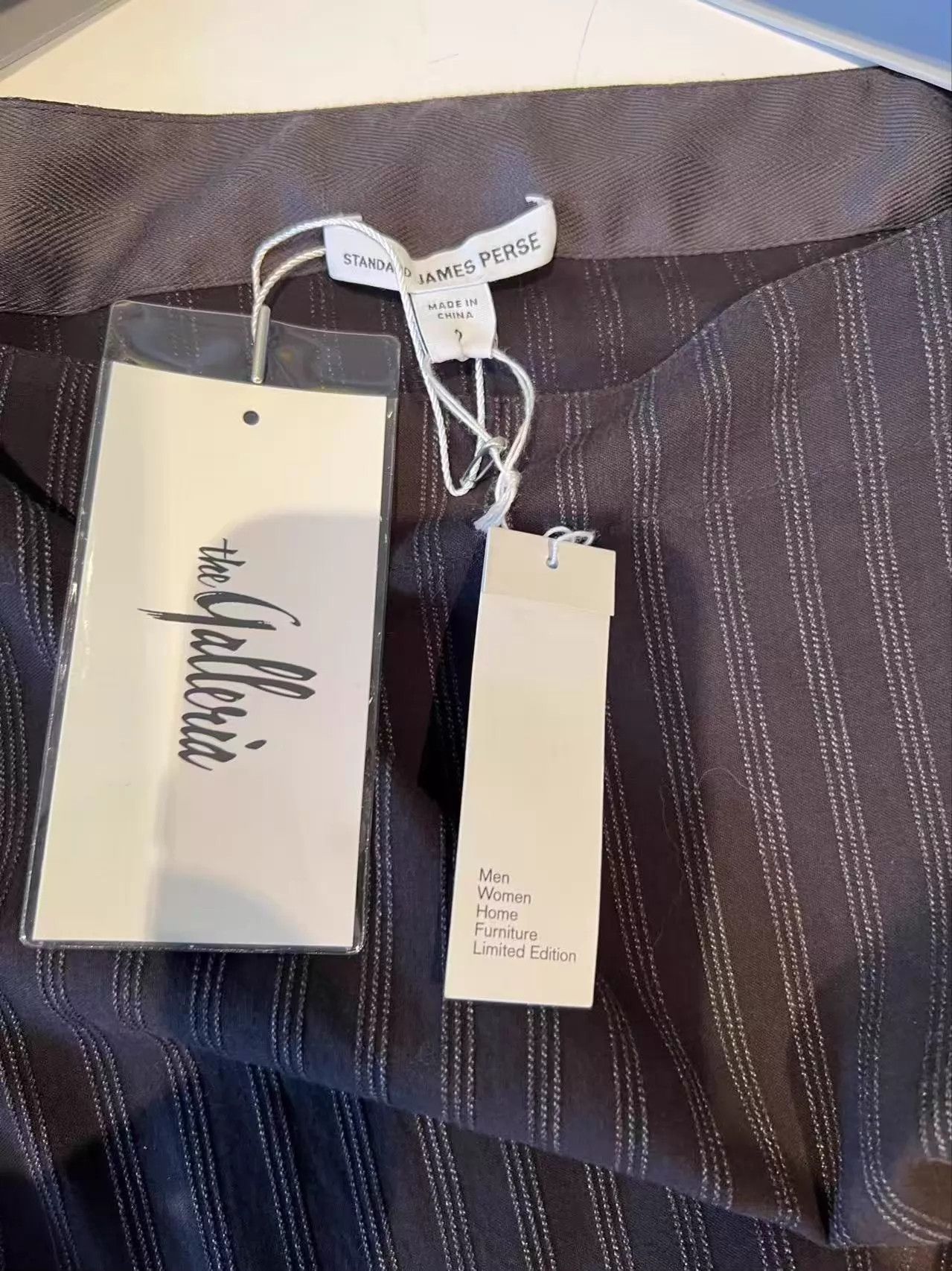 James Perse James Perse New Vertical Striped Loose Fit Dress Size XS / US 0-2 / IT 36-38 - 4 Thumbnail