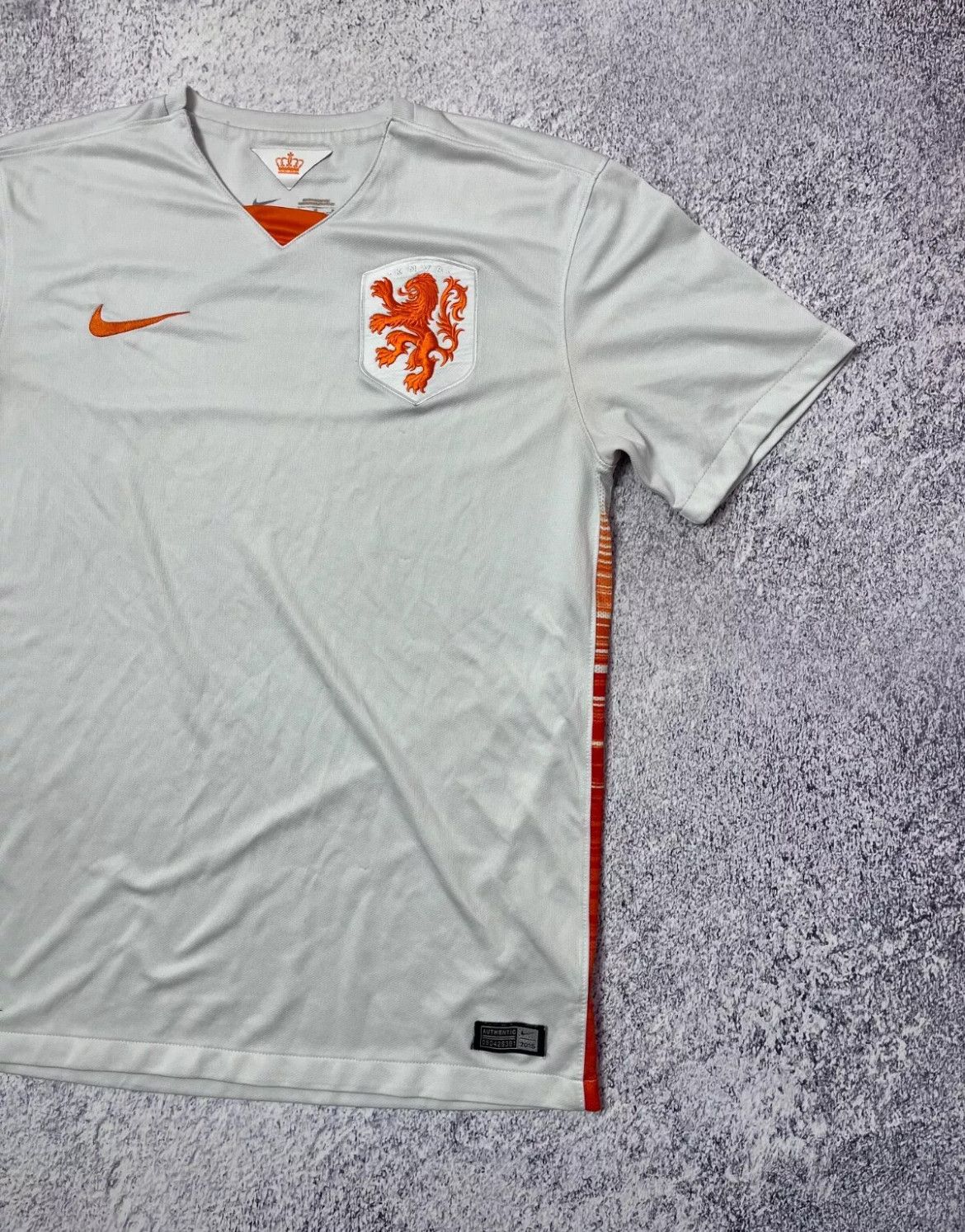 Nike × Vintage Mens soccer jersey Nike Nerherlands size M Drill Size US S / EU 44-46 / 1 - 3 Thumbnail