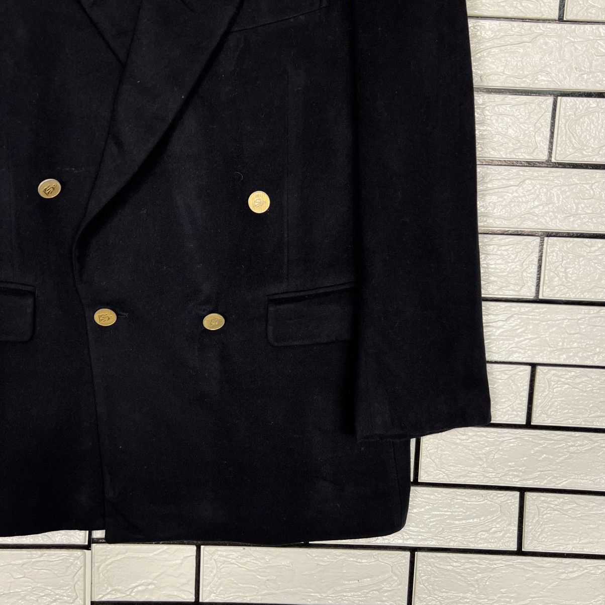 Lanvin LANVIN PARIS Double Breasted Suit Jacket Blazer #4123-C187 Size 42R - 6 Thumbnail