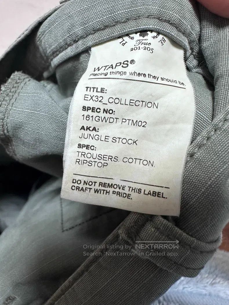 Wtaps Wtaps size 2 Gray Green Military Pants Size US 27 - 7 Thumbnail