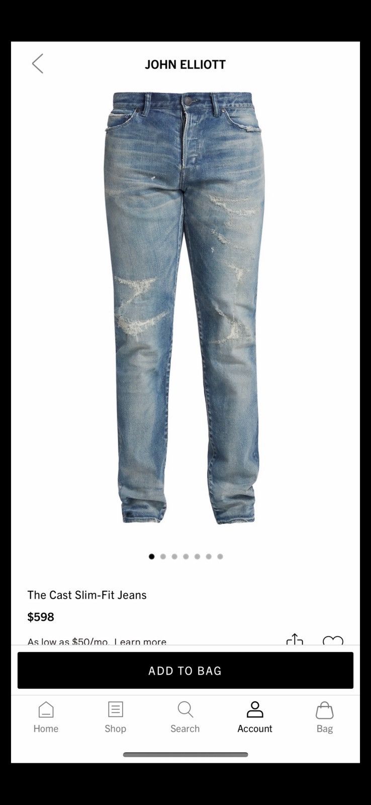 John Elliott John Elliott Size US 32 / EU 48 - 1 Thumbnail