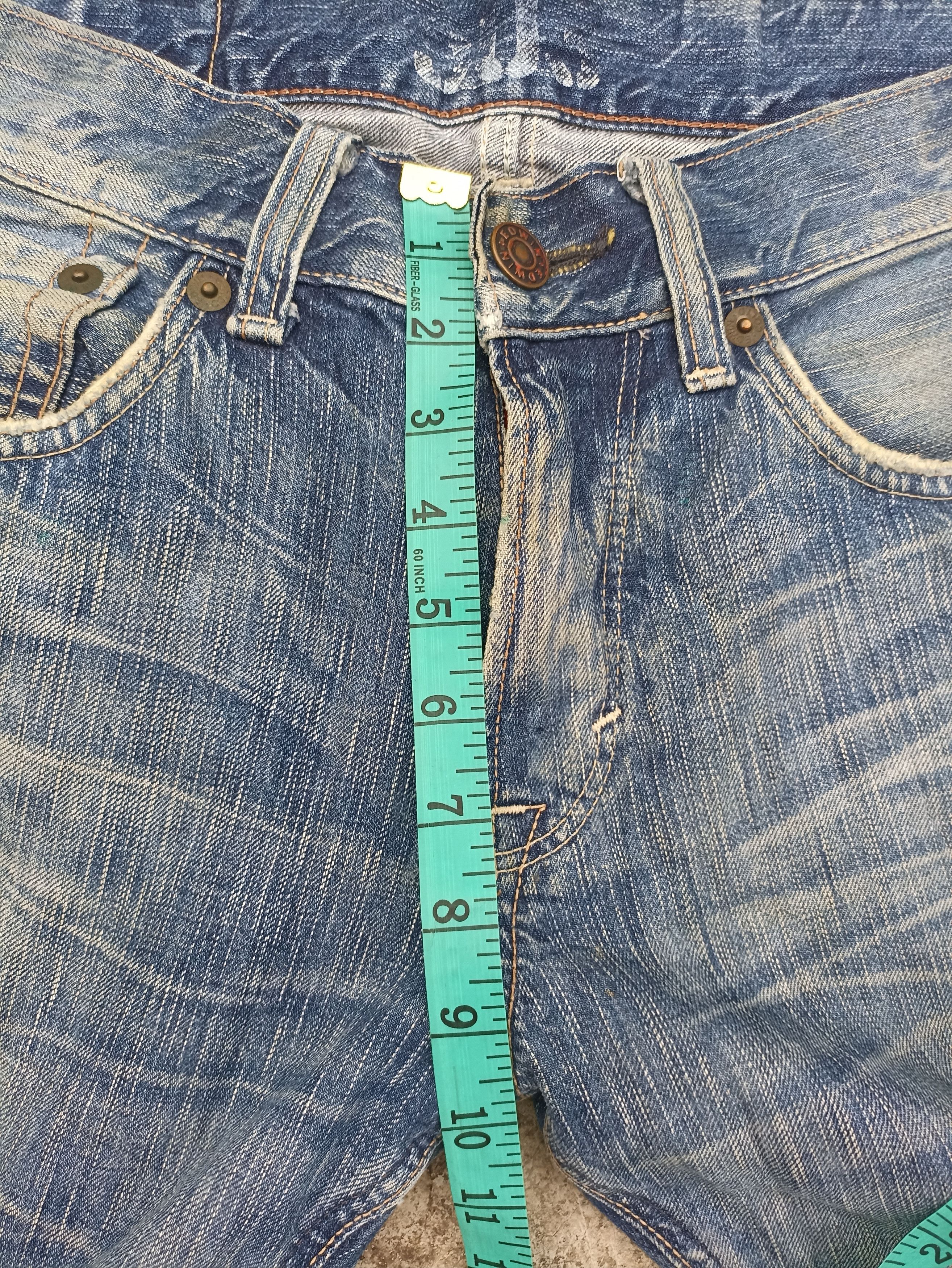 If Six Was Nine Vintage Edwin Blue Trip jeans LGB Size US 33 - 16 Thumbnail