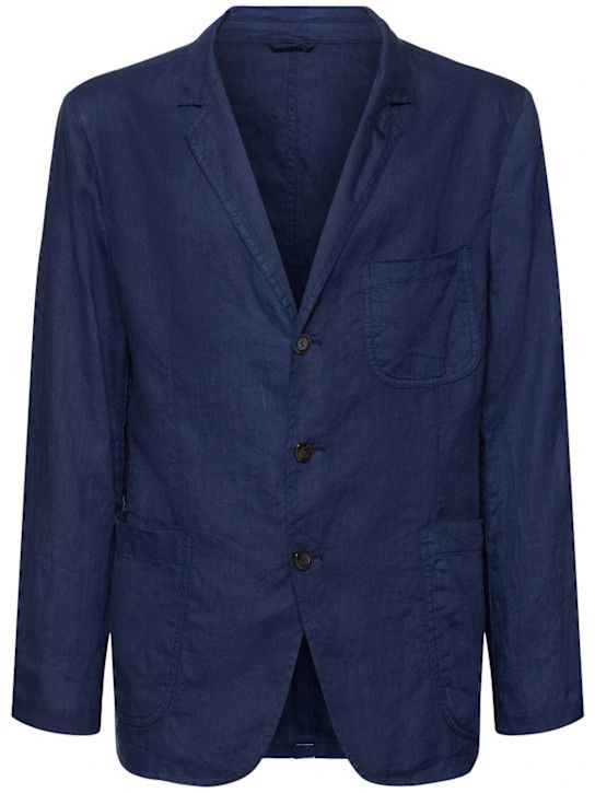 Aspesi o1lsvrm0425 Samuraki Blazer in Blue Size 44R - 1 Thumbnail