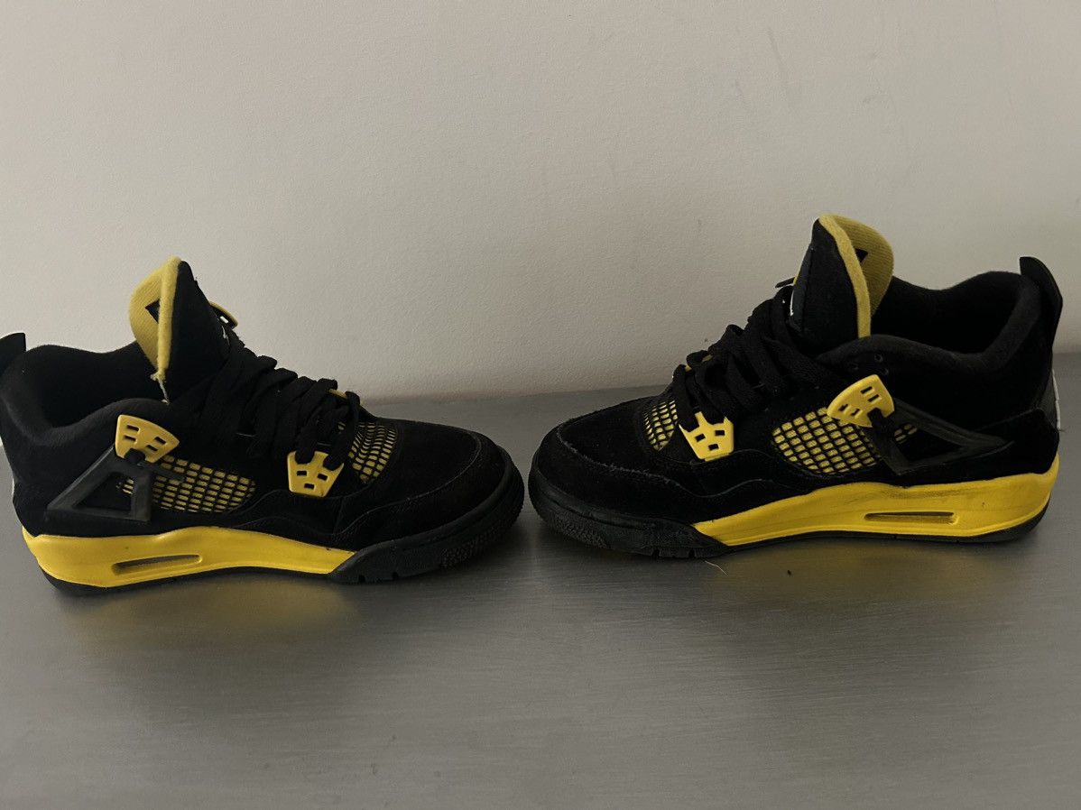 Jordan Brand Jordan 4 Retro Thunder Size US 6.5 / IT 36.5 - 3 Thumbnail