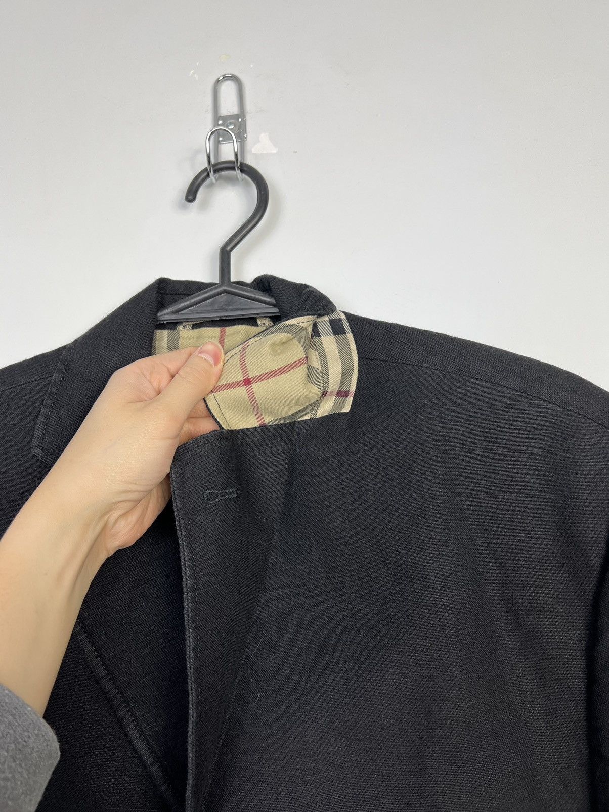 Burberry Elegant Burberry London Check Blazer Size US L / EU 52-54 / 3 - 2 Thumbnail