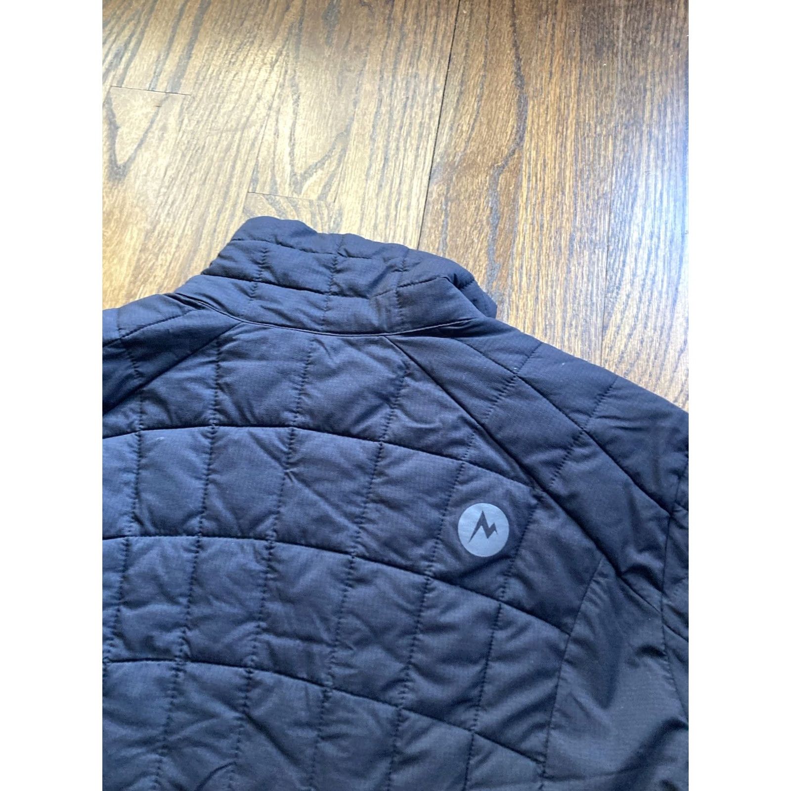Marmot Marmot Puffer Jacket Womens Medium Black Nylon Zip Long Sleeve Quilted Zipper All Seasons Casual Outdoor Fall Winter Spring Size M / US 6-8 / IT 42-44 - 7 Thumbnail
