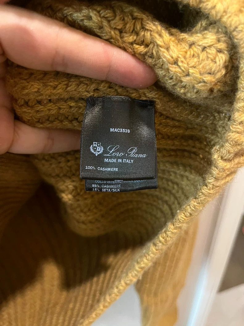 Loro Piana LORO PIANA Sheep's woolen collar cashmere cardigan coat Size M / US 6-8 / IT 42-44 - 5 Thumbnail