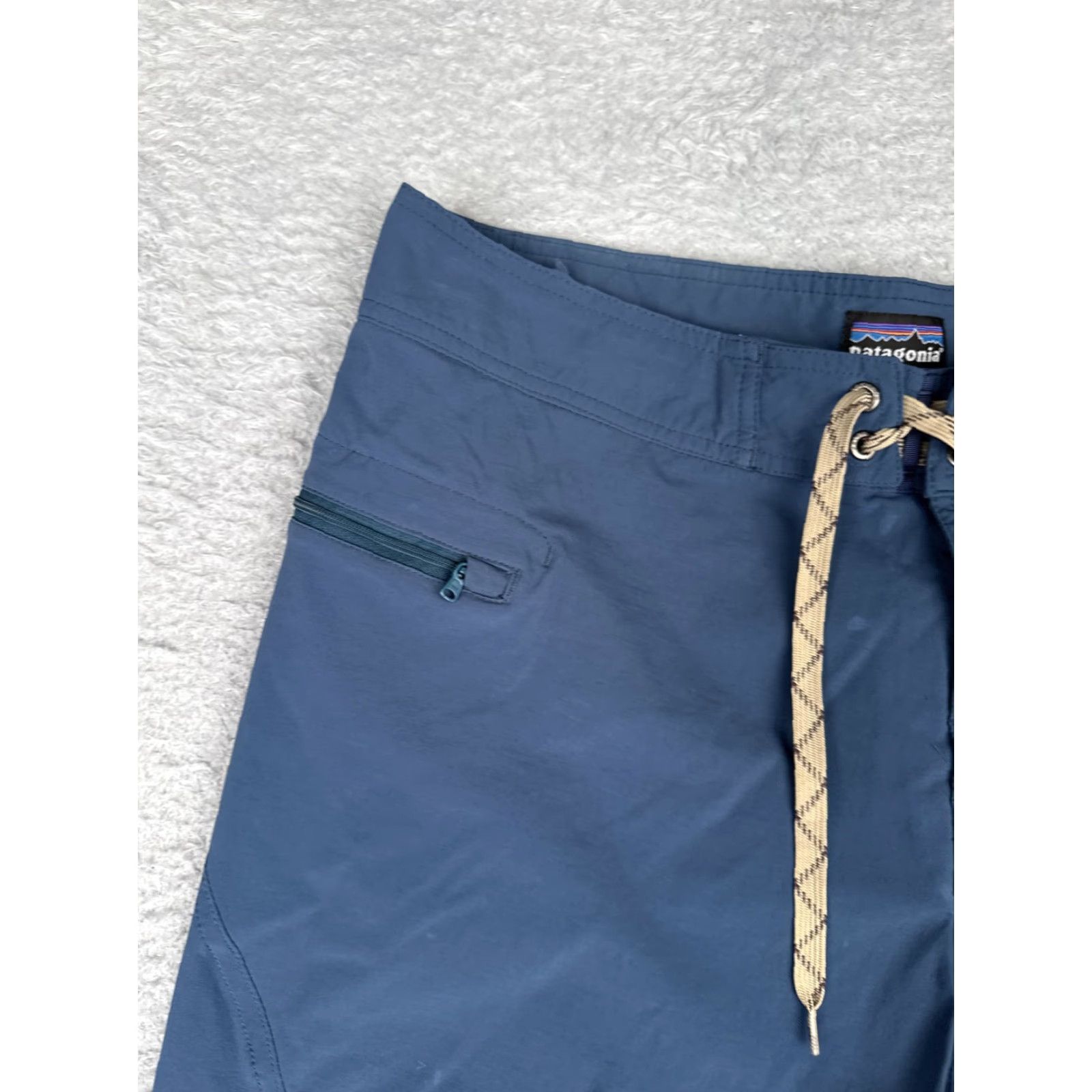 Patagonia Patagonia Board Shorts Mens 34 Blue Quick Dry Swim Trunks Surf Beach Pockets Drawstring Lightweight Size US 34 / EU 50 - 4 Thumbnail