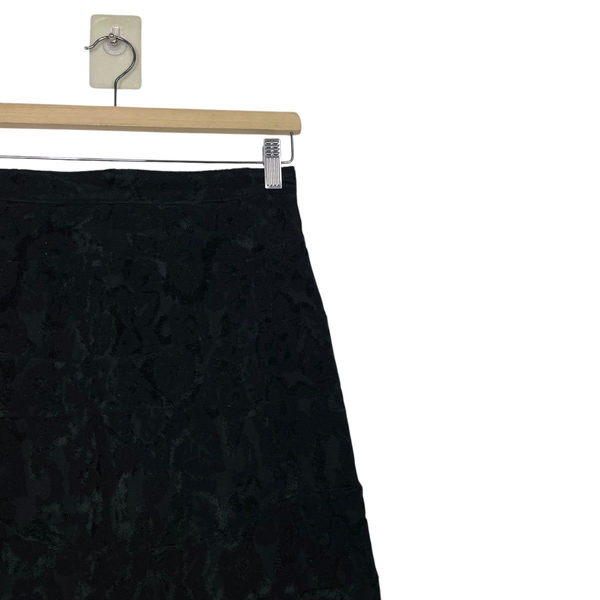 Tricot Comme des Garcons Vintage AD93 Tricot Comme Des Garcons Flower Design Skirt Size 26" / US 2 / IT 38 - 5 Thumbnail