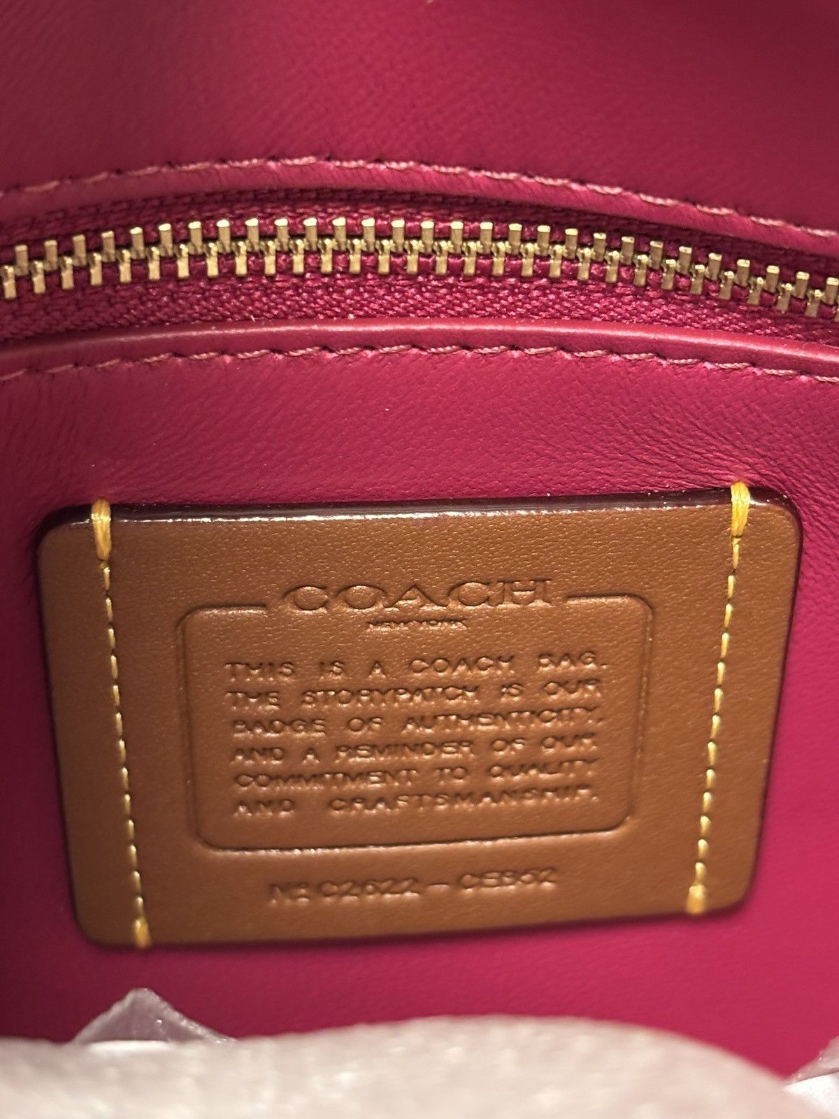 Coach Coach Chelsea 30 Dark Fushia Size ONE SIZE - 8 Thumbnail