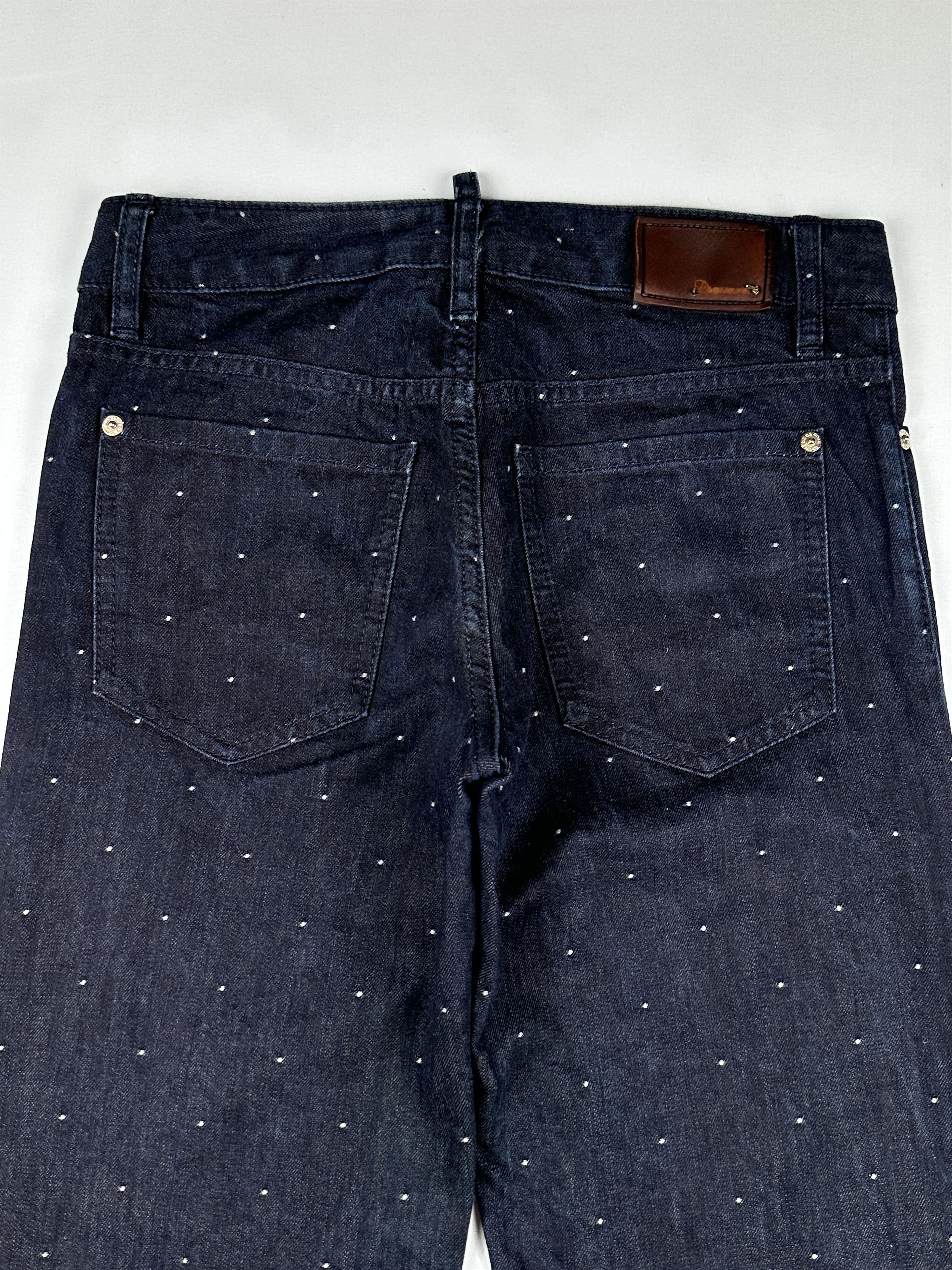 Dsquared2 Polka Dot Denim Jeans Size US 29 - 9 Thumbnail