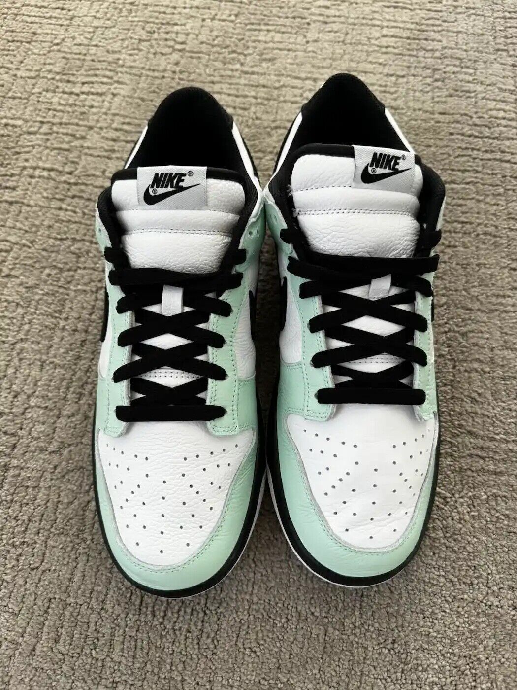 Nike Tiffany Blue Nike ID Dunk Low Sneakers 1/1