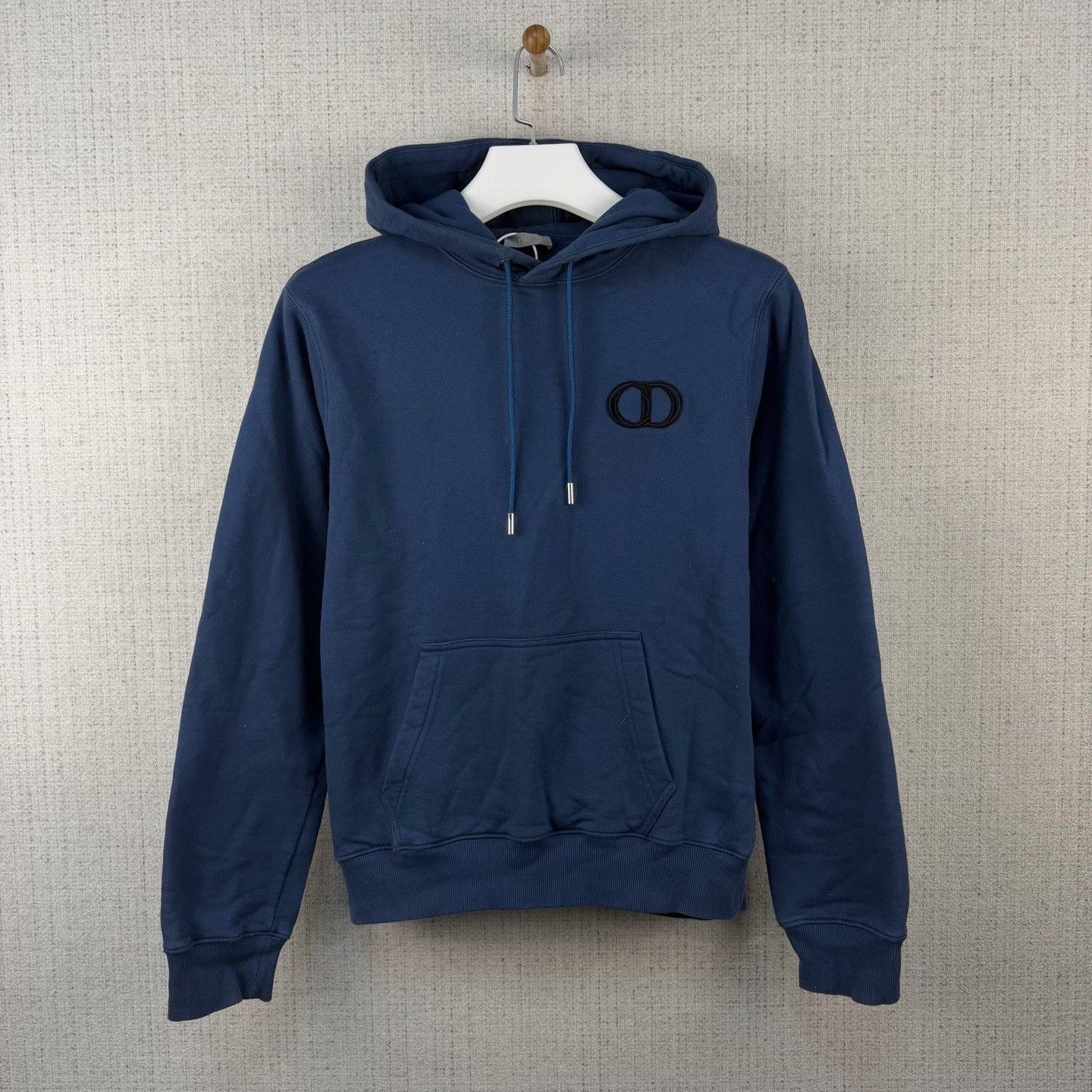 Dior DIOR Logo Embroidered Hooded Solid Sweatshirt Size US M / EU 48-50 / 2 - 1 Thumbnail