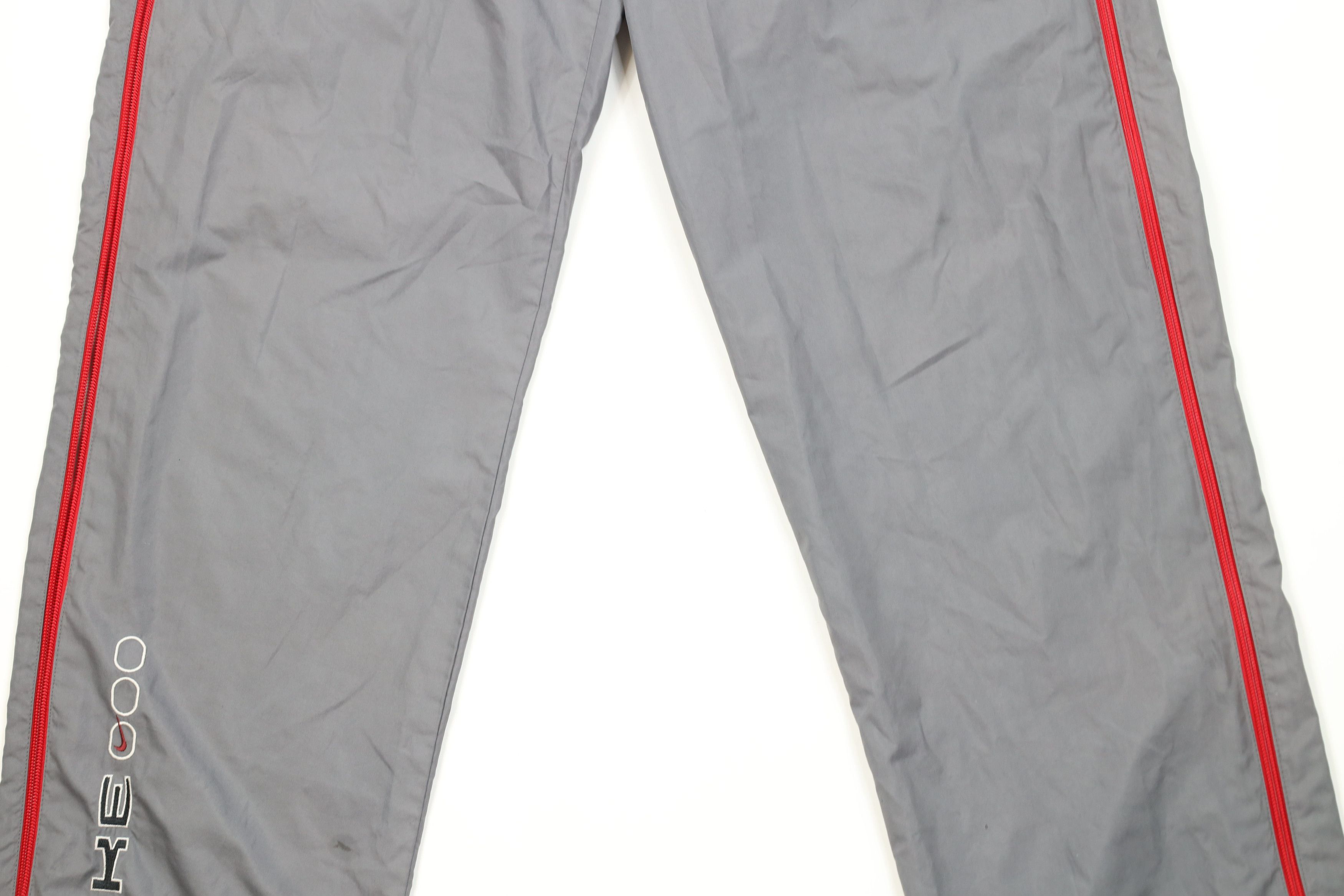 Nike Vintage Nike Scott Mini Swoosh Wide Leg Windbreaker Pants Size US 36 / EU 52 - 3 Thumbnail