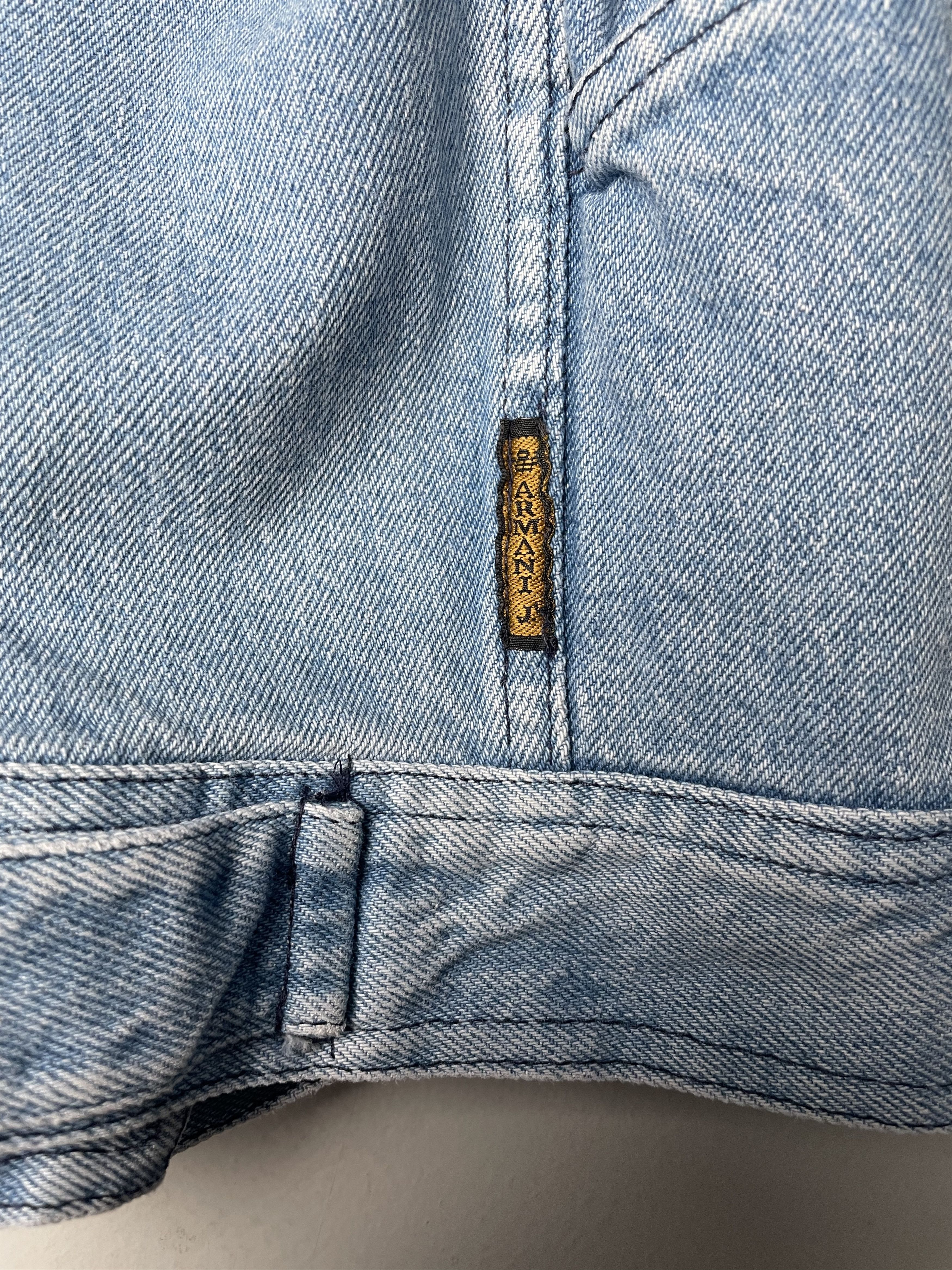 Armani vintage Armani Jeans women's denim jacket Size M / US 6-8 / IT 42-44 - 3 Thumbnail