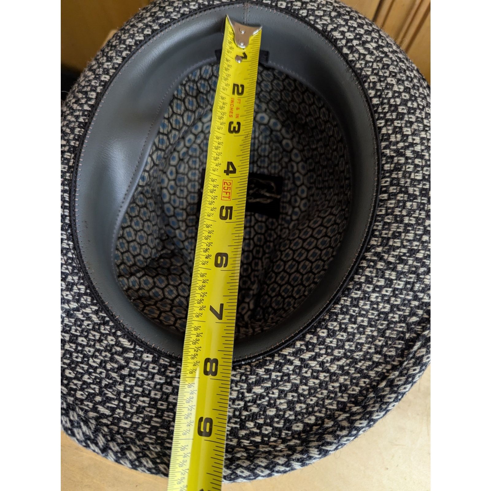 Other 1950's Fedora Hat Corporation of America Knox Med 7-7 1/4 Size ONE SIZE - 5 Thumbnail