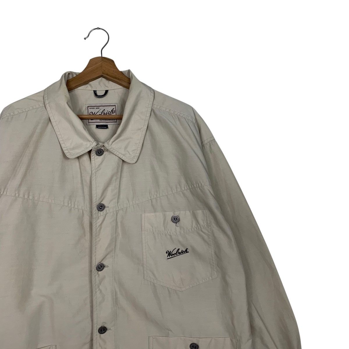 Woolrich Woolen Mills 90's WOOLRICH Three Pocket Work Casual Jacket #2477-C111 Size US L / EU 52-54 / 3 - 5 Thumbnail